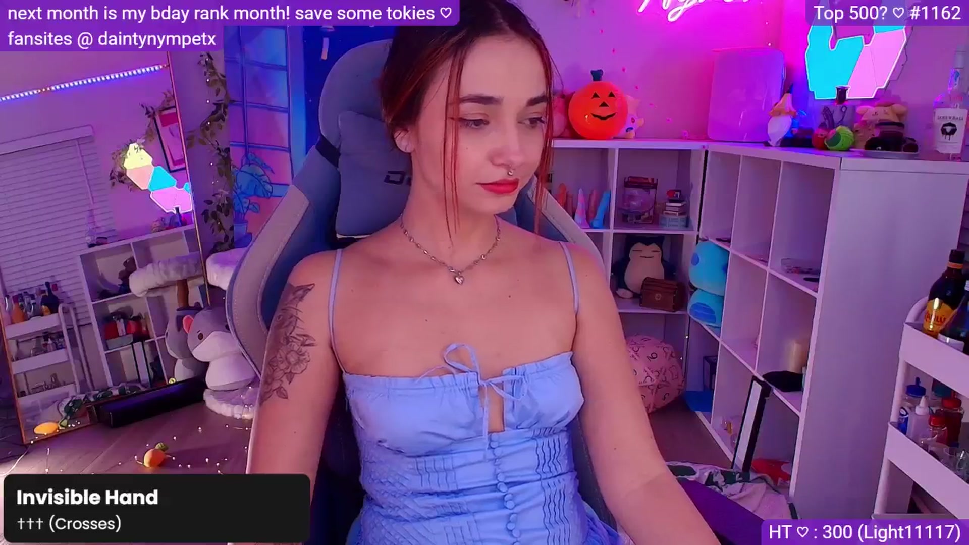 Gallery image thumbnail from Nym_x's myfreecams stream on, 11/14/2024, 04:54 image 8 of 20