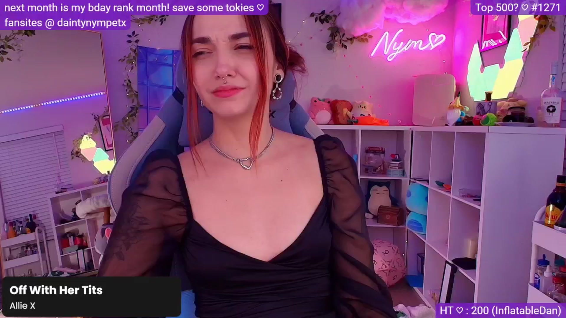 Gallery image thumbnail from Nym_x's myfreecams stream on, 11/16/2024, 04:49 image 19 of 20