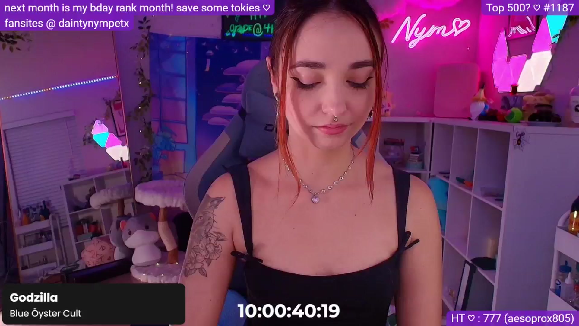 Gallery image thumbnail from Nym_x's myfreecams stream on, 11/21/2024, 06:07 image 17 of 20