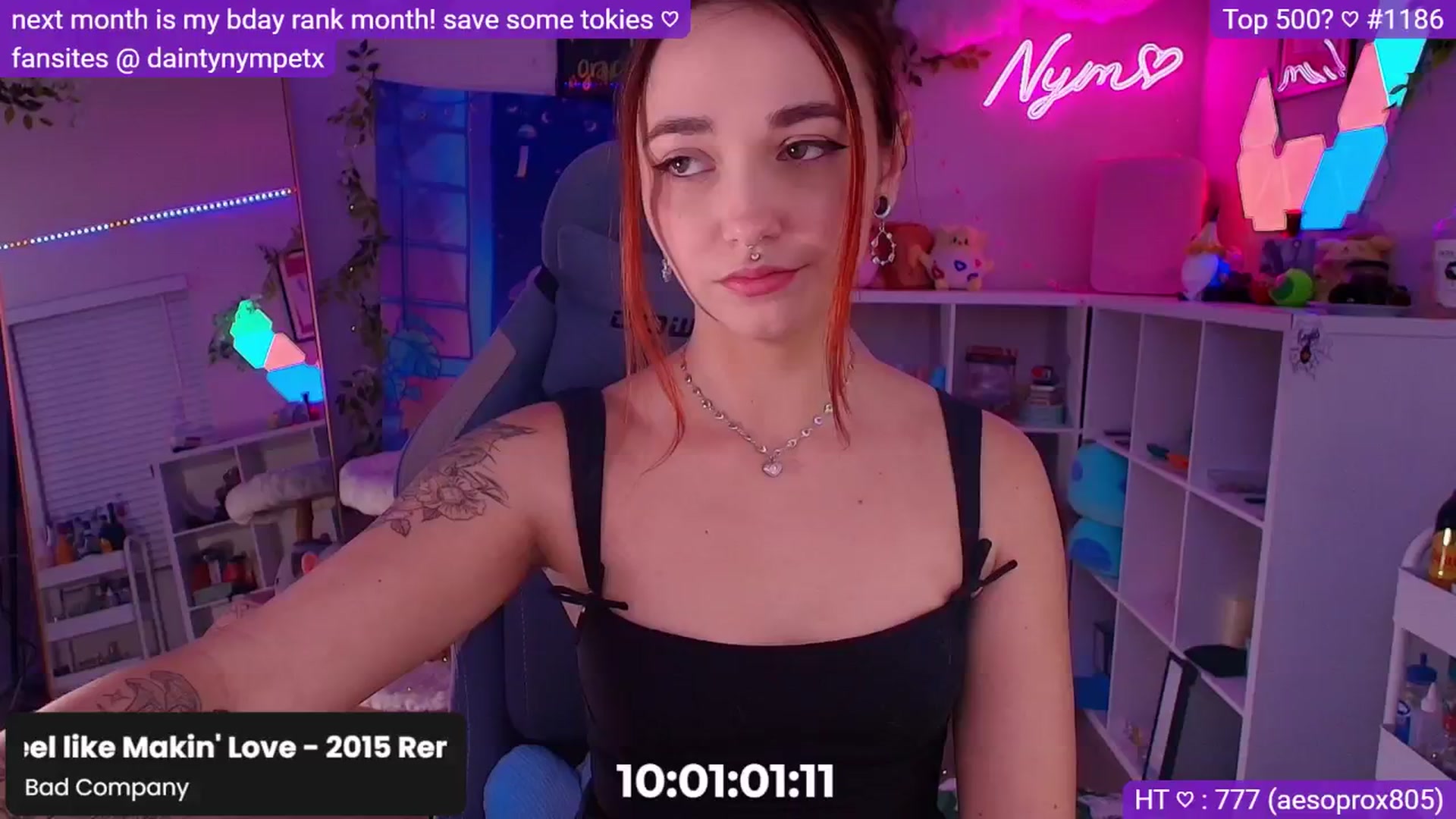 Gallery image thumbnail from Nym_x's myfreecams stream on, 11/21/2024, 06:07 image 15 of 20