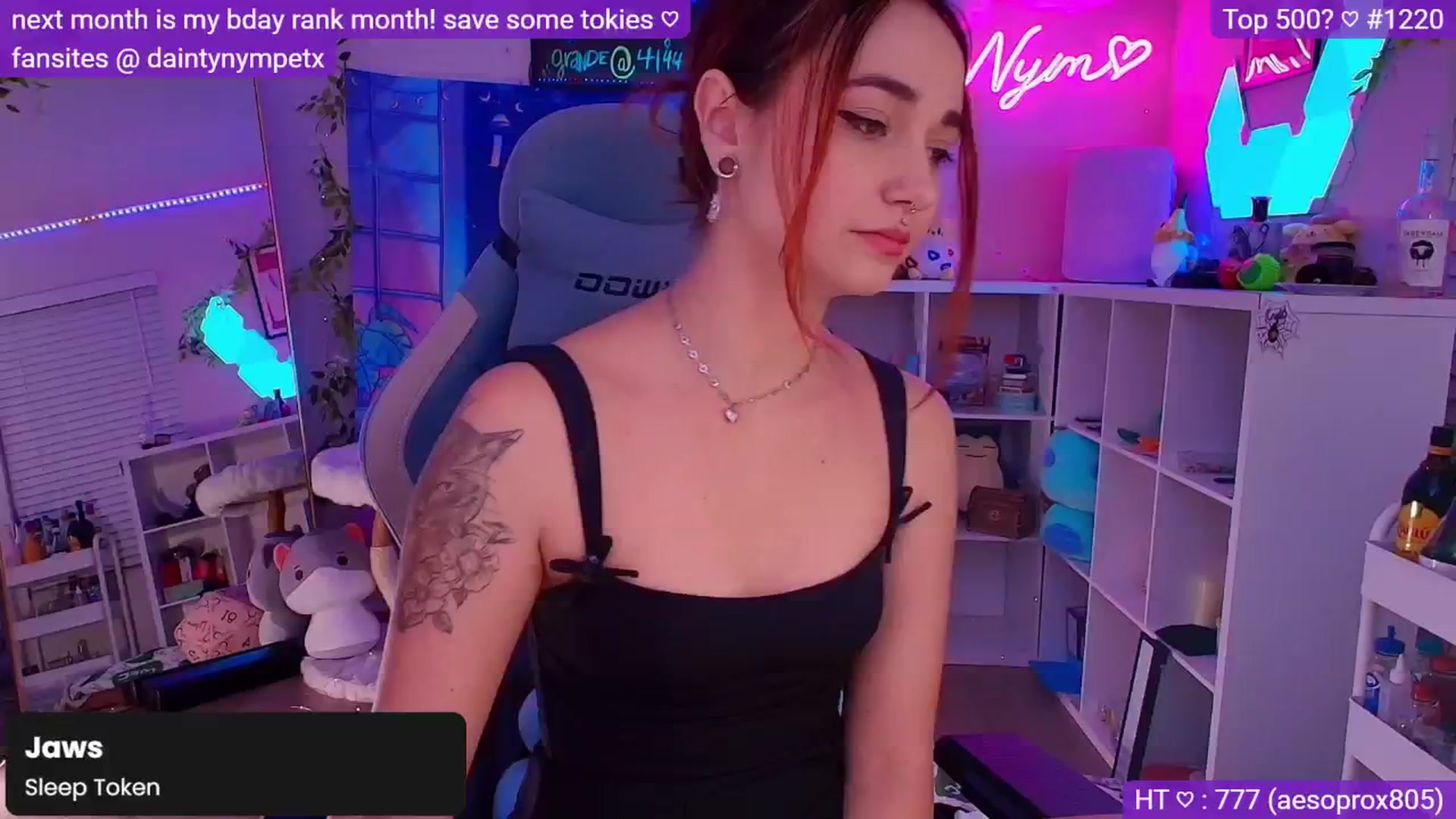Gallery image thumbnail from Nym_x's myfreecams stream on, 11/21/2024, 06:07 image 1 of 20
