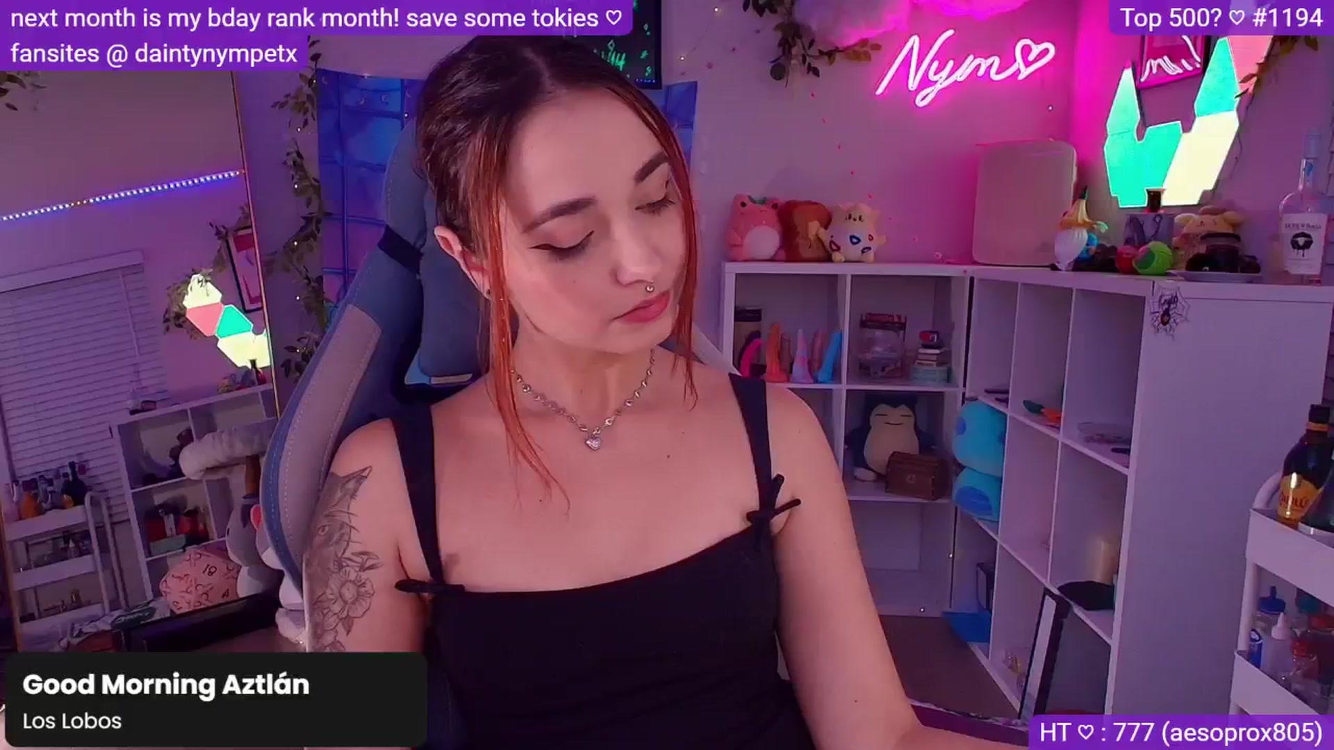 Gallery image thumbnail from Nym_x's myfreecams stream on, 11/21/2024, 06:07 image 12 of 20