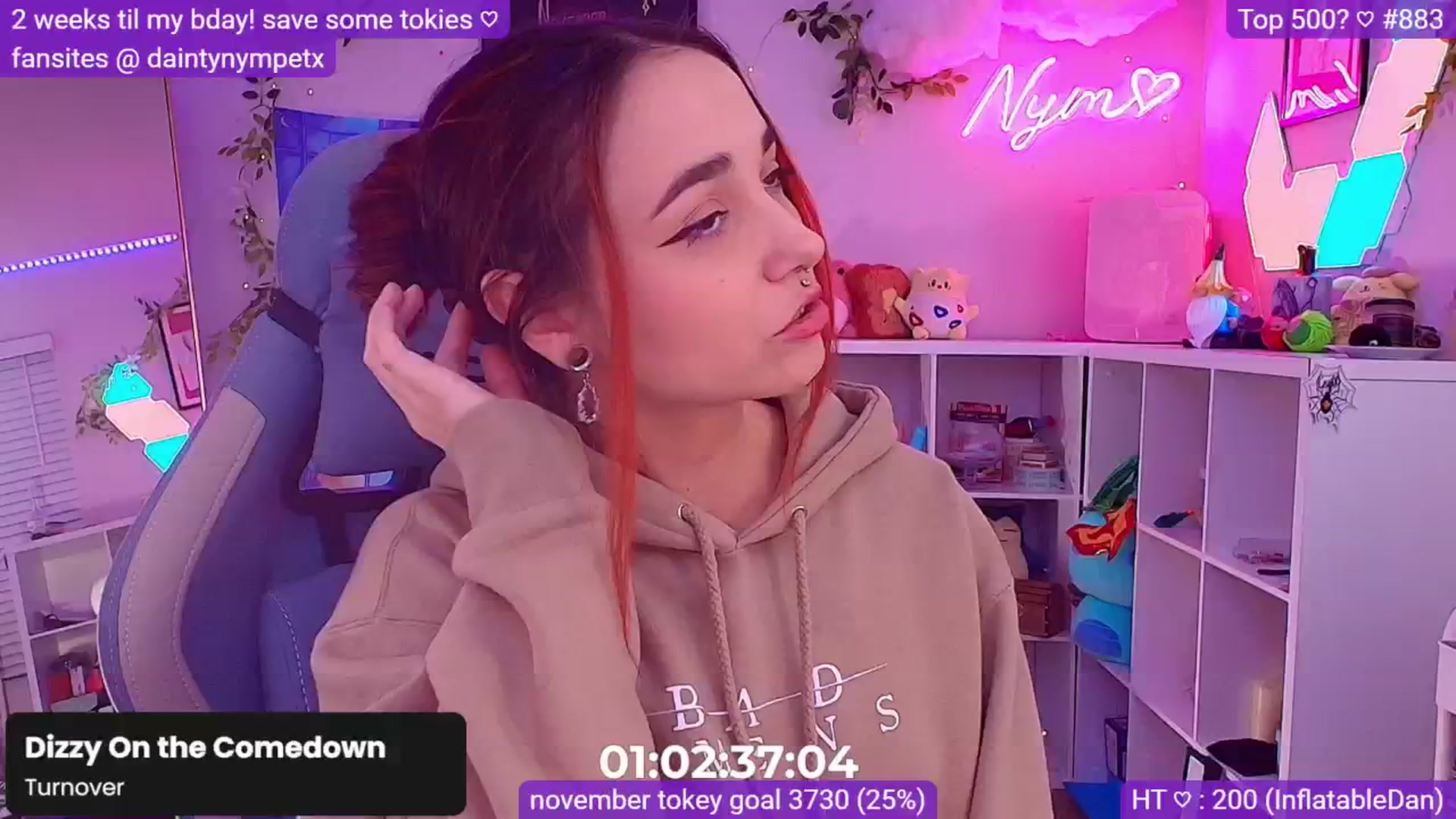 Gallery image thumbnail from Nym_x's myfreecams stream on, 11/30/2024, 05:35 image 20 of 20