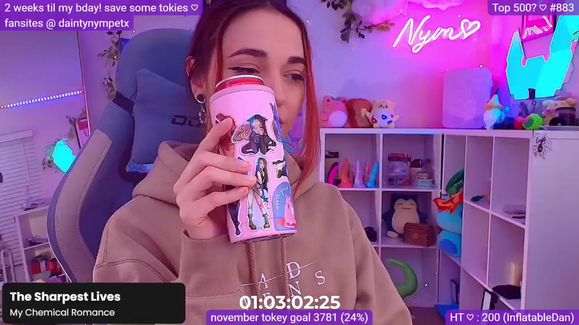 Gallery image thumbnail from Nym_x's myfreecams stream on, 11/30/2024, 05:35 image 17 of 20