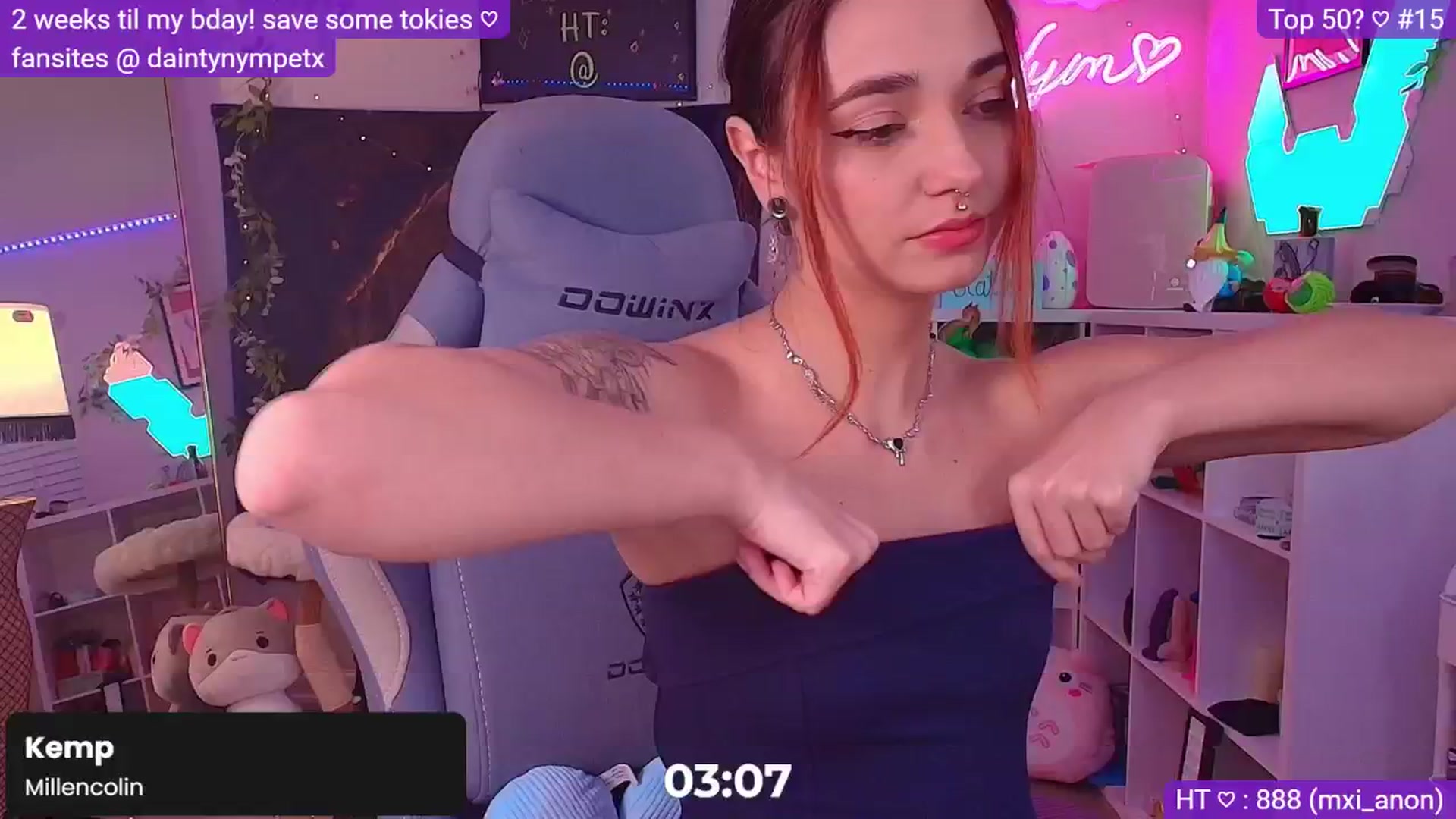Gallery image thumbnail from Nym_x's myfreecams stream on, 12/01/2024, 09:20 image 20 of 20