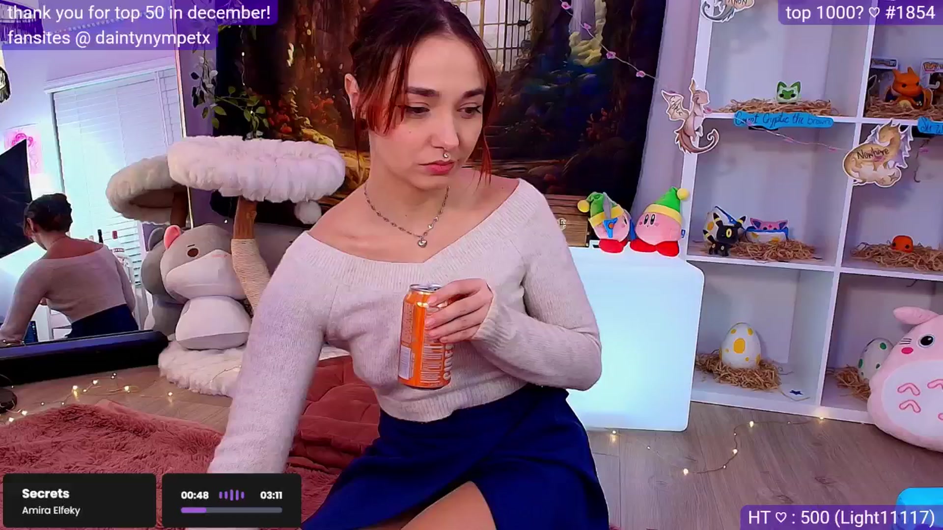 Gallery image thumbnail from Nym_x's myfreecams stream on, 01/13/2025, 05:37 image 17 of 20
