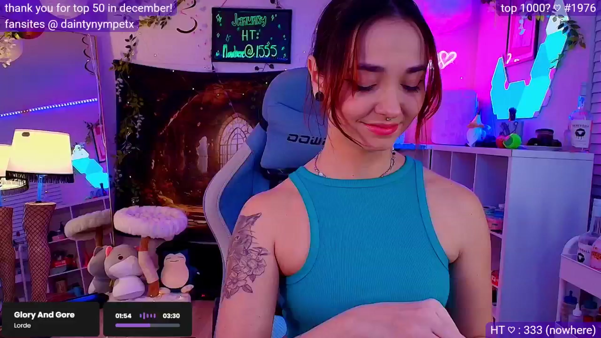 Gallery image thumbnail from Nym_x's myfreecams stream on, 01/16/2025, 04:16 image 12 of 20