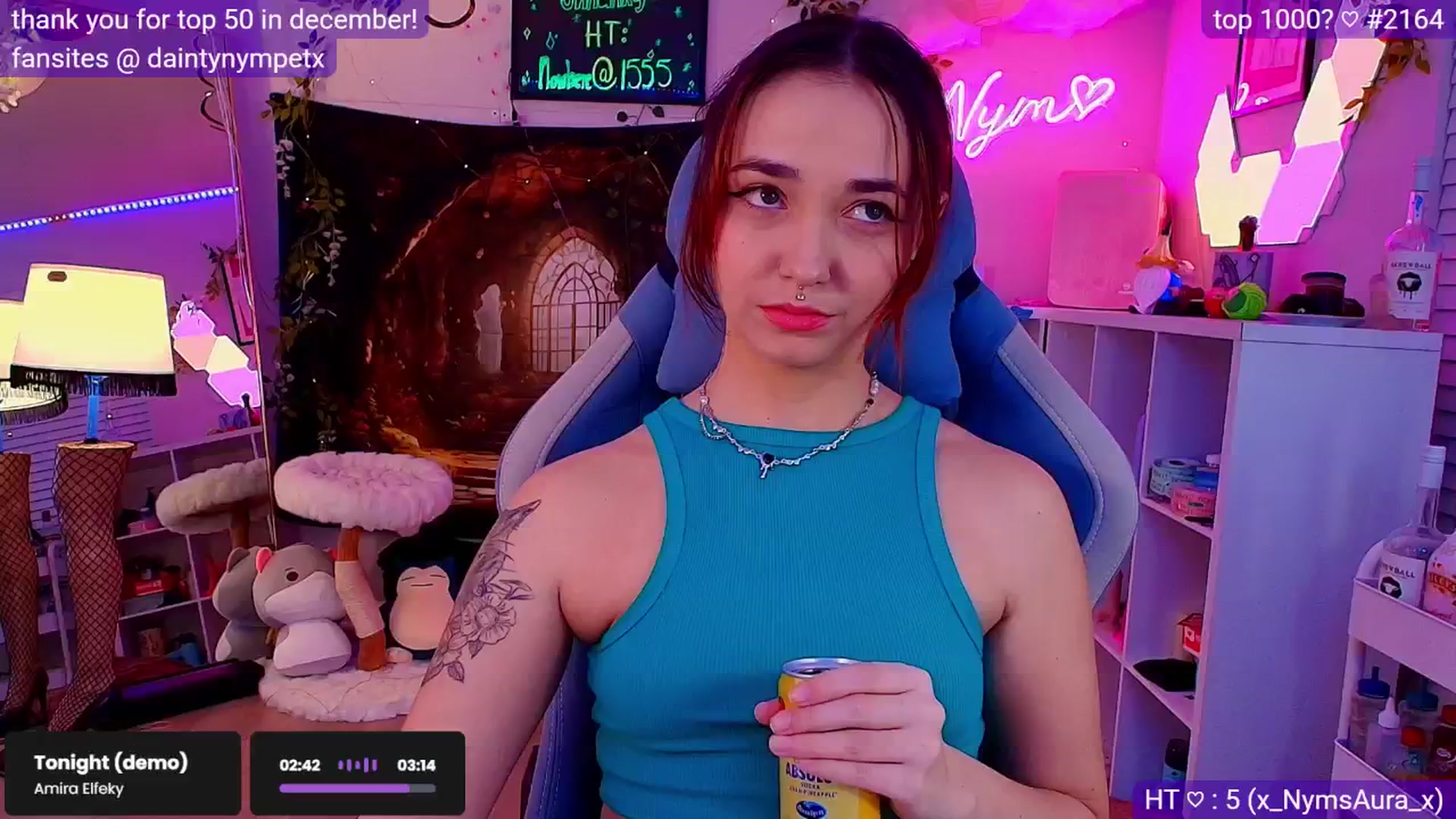 Gallery image thumbnail from Nym_x's myfreecams stream on, 01/16/2025, 04:16 image 3 of 20