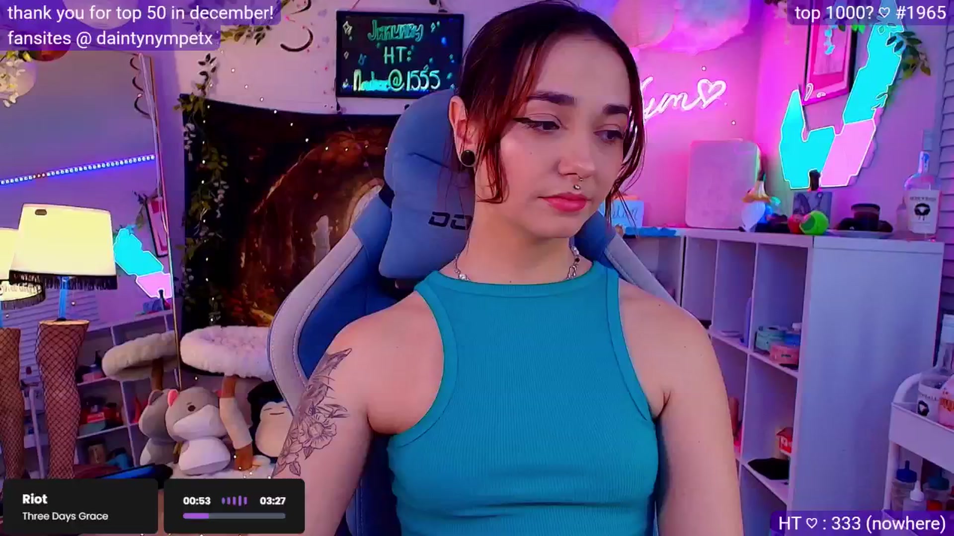Gallery image thumbnail from Nym_x's myfreecams stream on, 01/16/2025, 04:16 image 13 of 20