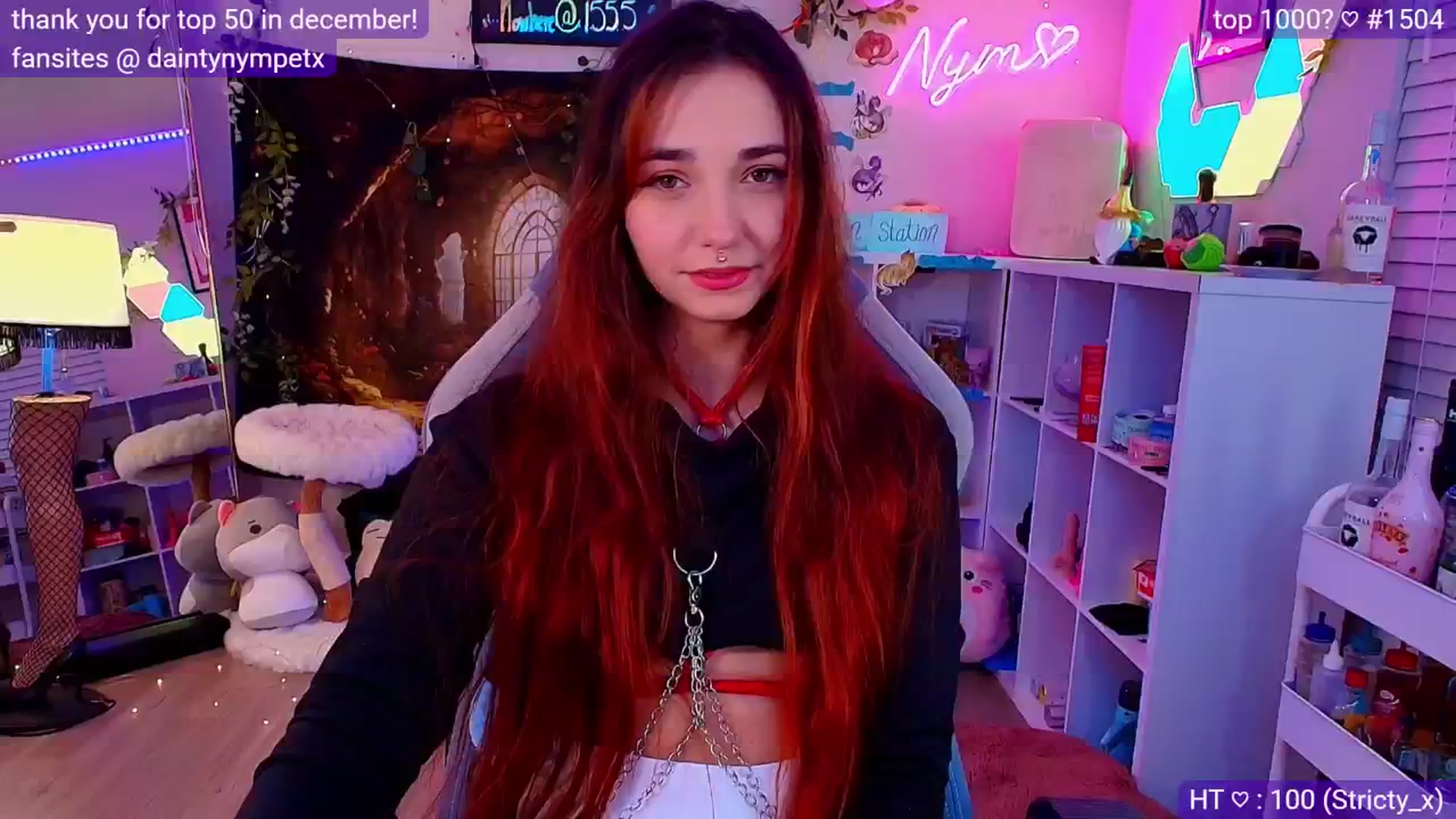 Gallery image thumbnail from Nym_x's myfreecams stream on, 01/19/2025, 05:53 image 5 of 20