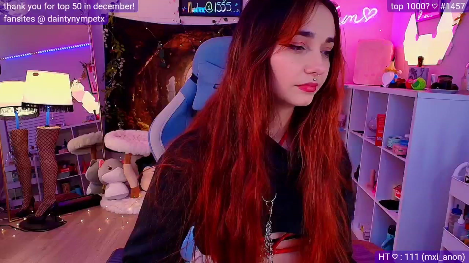 Gallery image thumbnail from Nym_x's myfreecams stream on, 01/19/2025, 05:53 image 16 of 20
