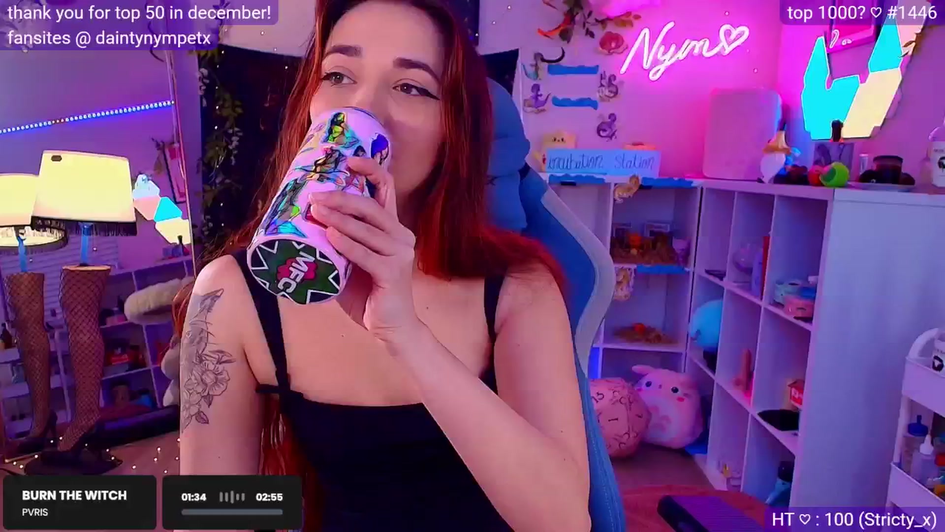 Gallery image thumbnail from Nym_x's myfreecams stream on, 01/20/2025, 03:04 image 14 of 20
