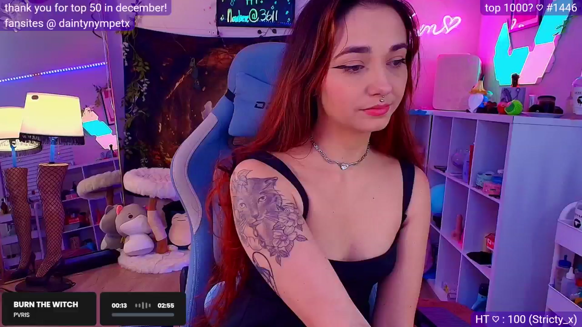 Gallery image thumbnail from Nym_x's myfreecams stream on, 01/20/2025, 03:04 image 13 of 20