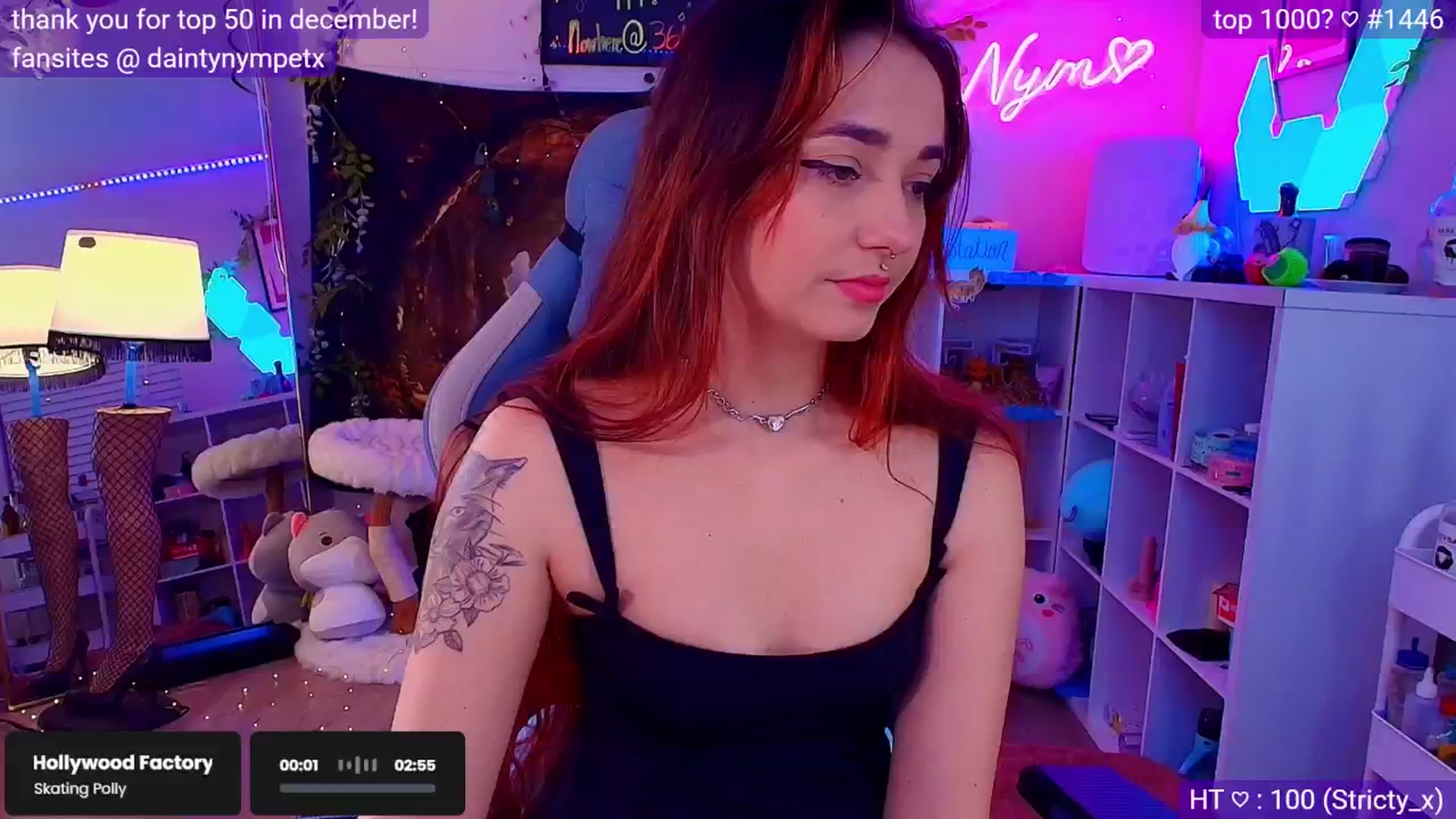 Gallery image thumbnail from Nym_x's myfreecams stream on, 01/20/2025, 03:04 image 15 of 20