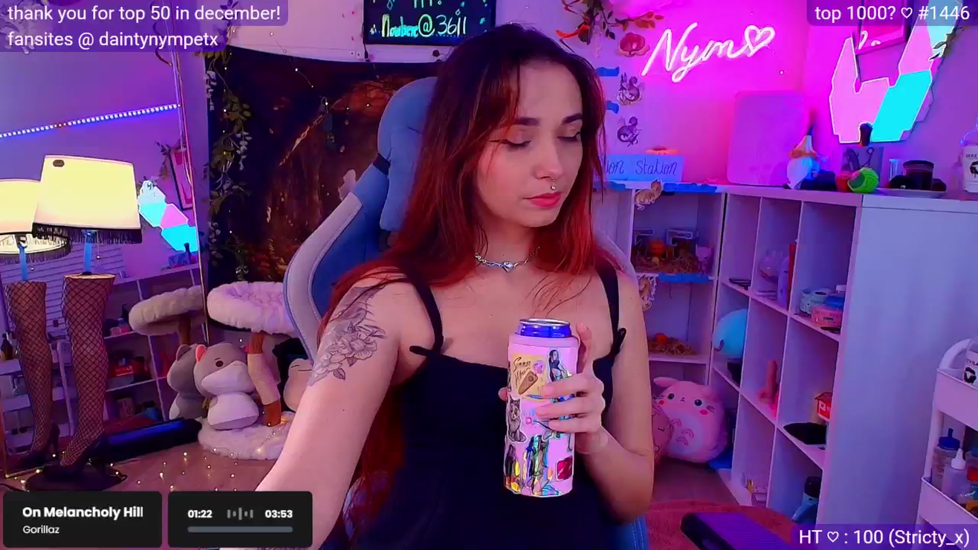 Gallery image thumbnail from Nym_x's myfreecams stream on, 01/20/2025, 03:04 image 11 of 20