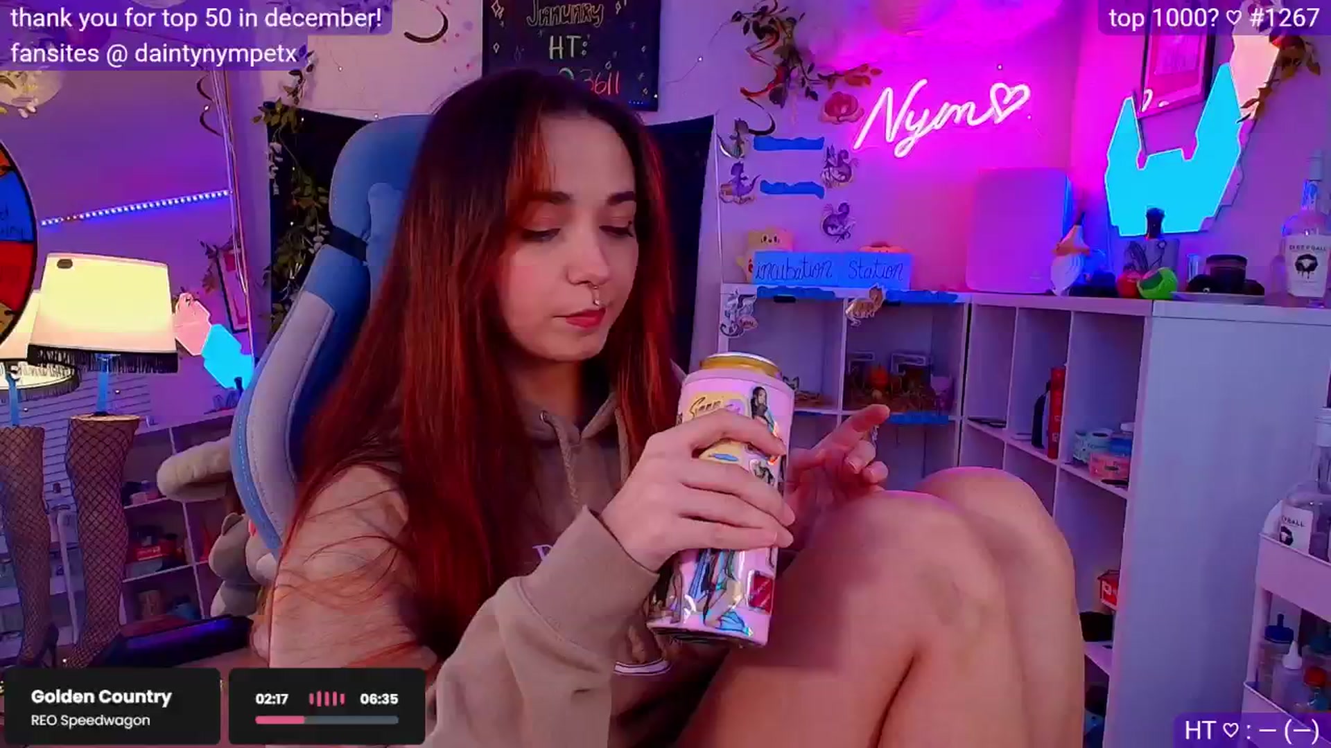 Gallery image thumbnail from Nym_x's myfreecams stream on, 01/25/2025, 03:12 image 3 of 20
