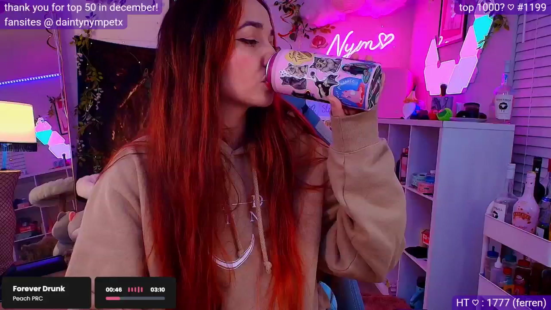 Gallery image thumbnail from Nym_x's myfreecams stream on, 01/25/2025, 03:32 image 12 of 20