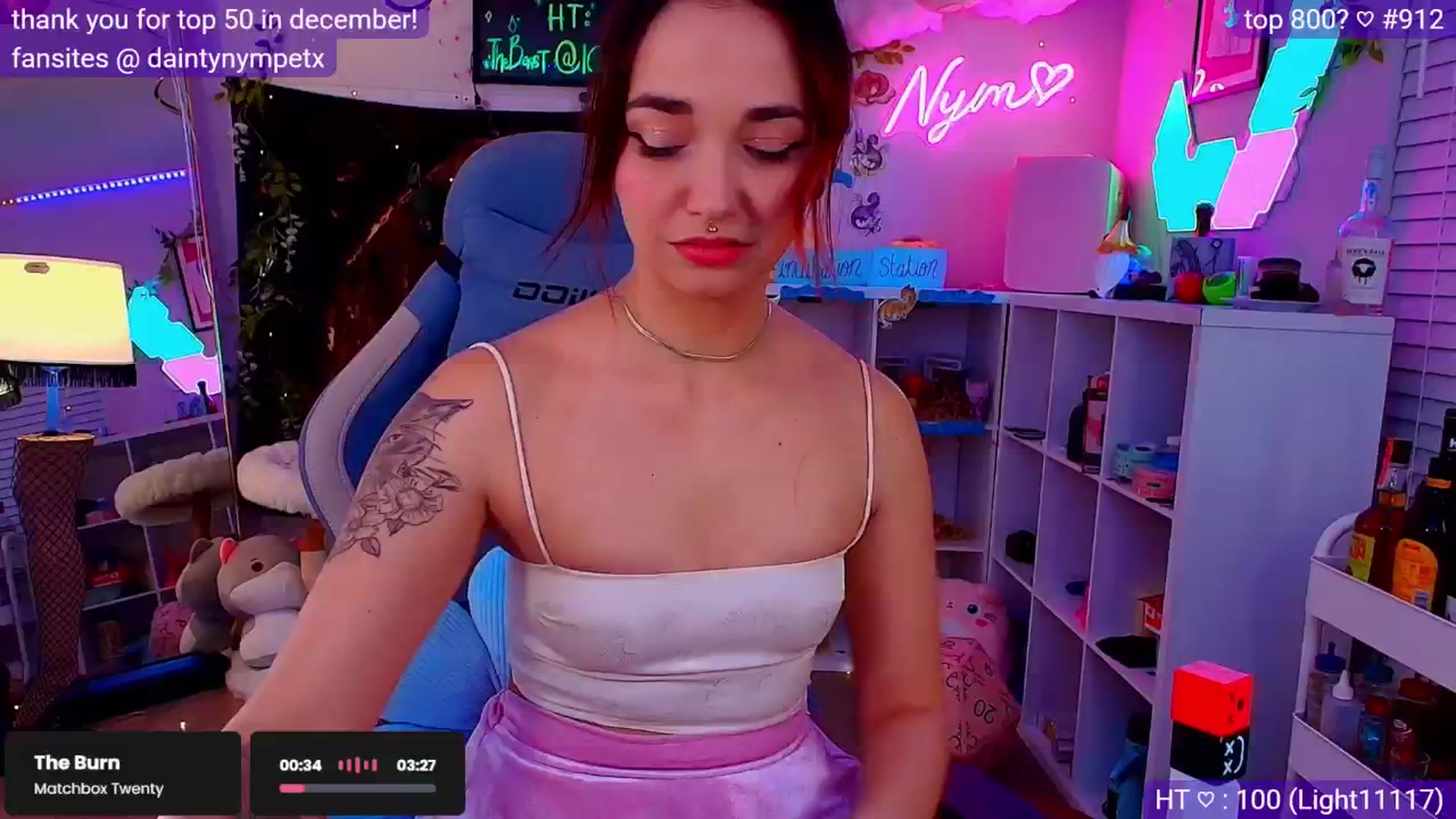 Gallery image thumbnail from Nym_x's myfreecams stream on, 01/30/2025, 05:31 image 3 of 20