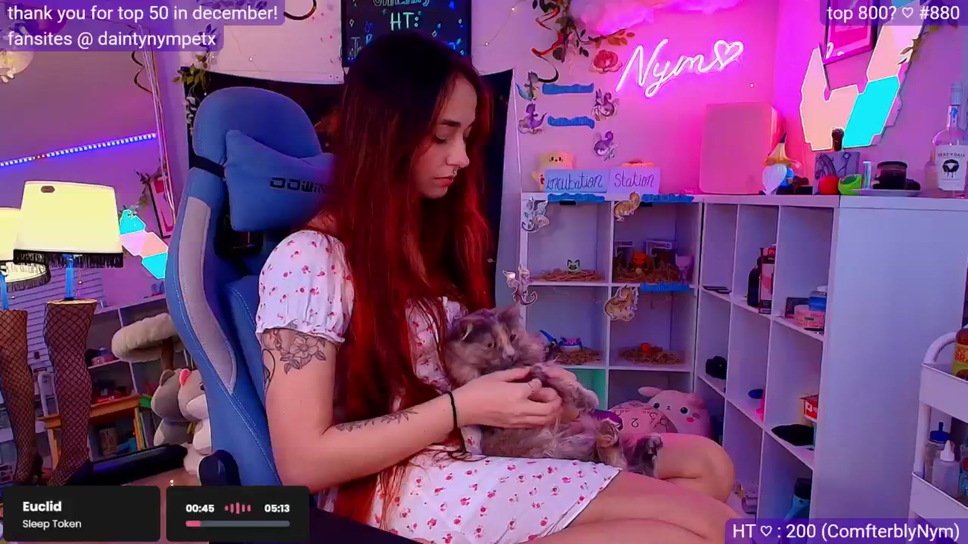 Gallery image thumbnail from Nym_x's myfreecams stream on, 02/01/2025, 04:54 image 3 of 20