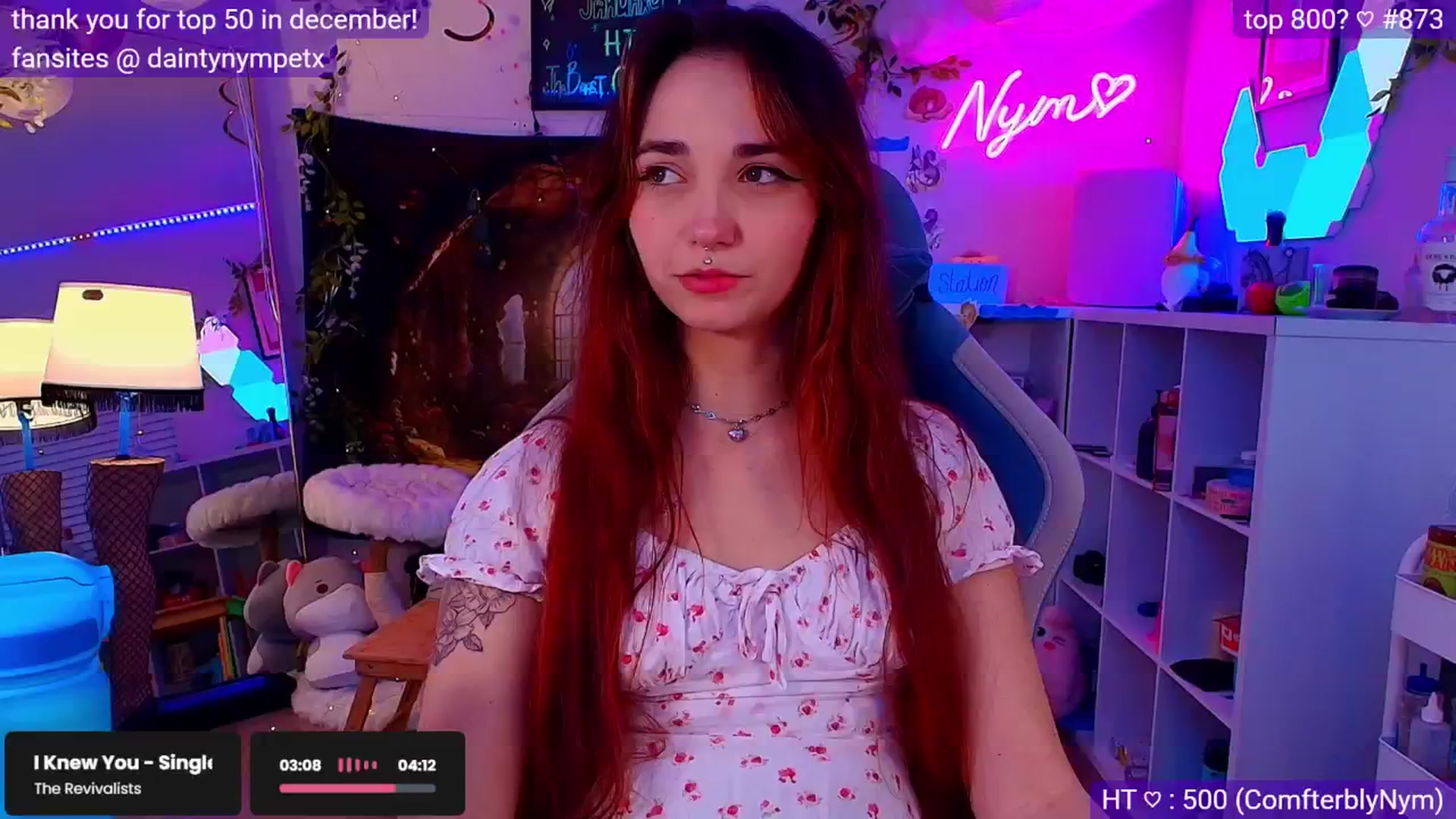 Gallery image thumbnail from Nym_x's myfreecams stream on, 02/01/2025, 05:35 image 4 of 20