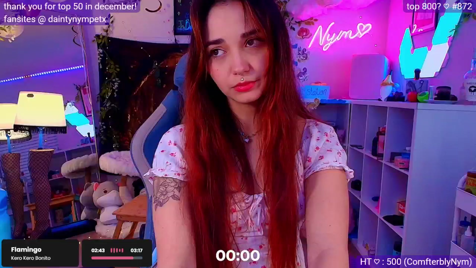 Gallery image thumbnail from Nym_x's myfreecams stream on, 02/01/2025, 05:35 image 20 of 20