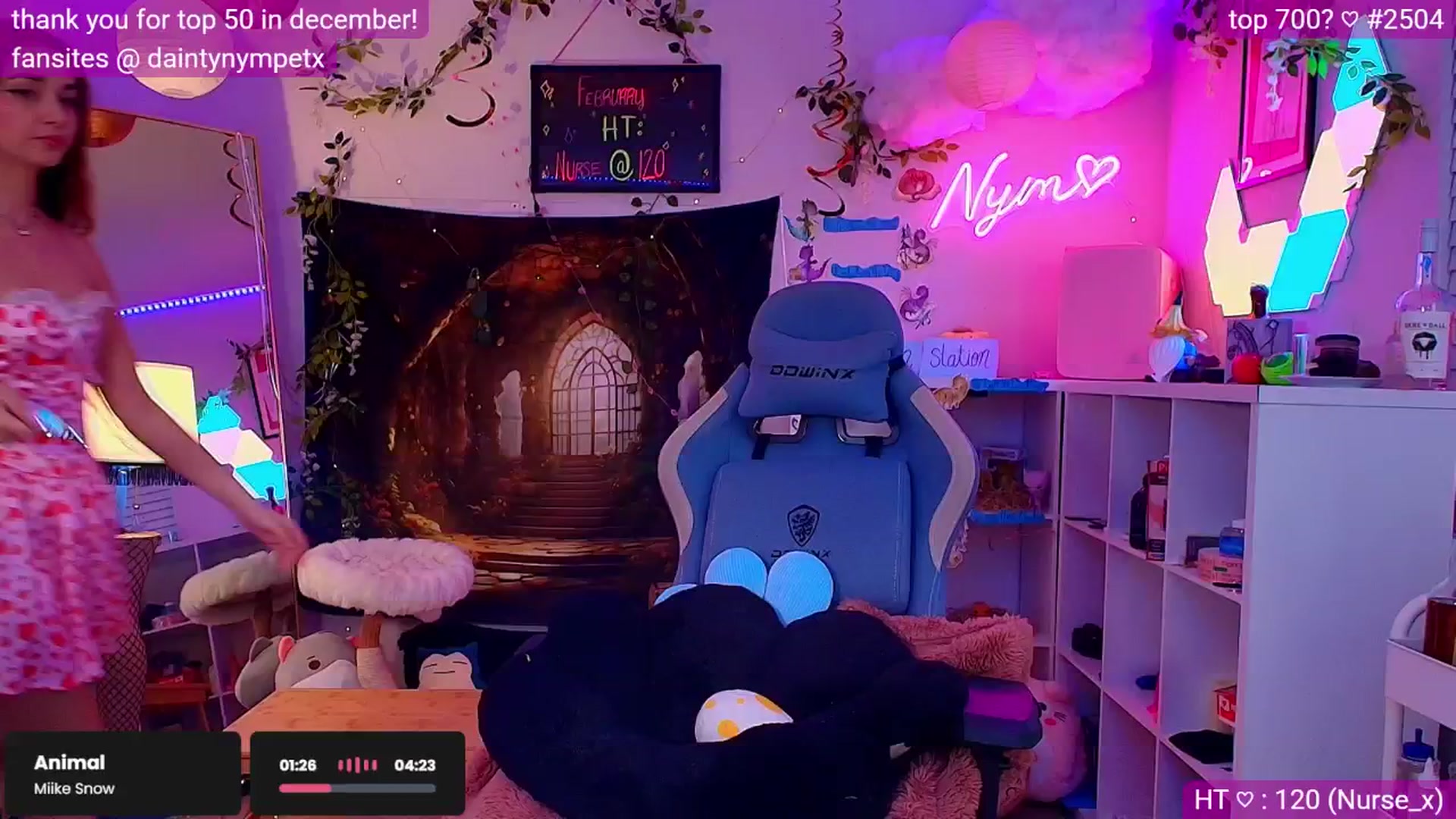 Gallery image thumbnail from Nym_x's myfreecams stream on, 02/02/2025, 03:18 image 13 of 20