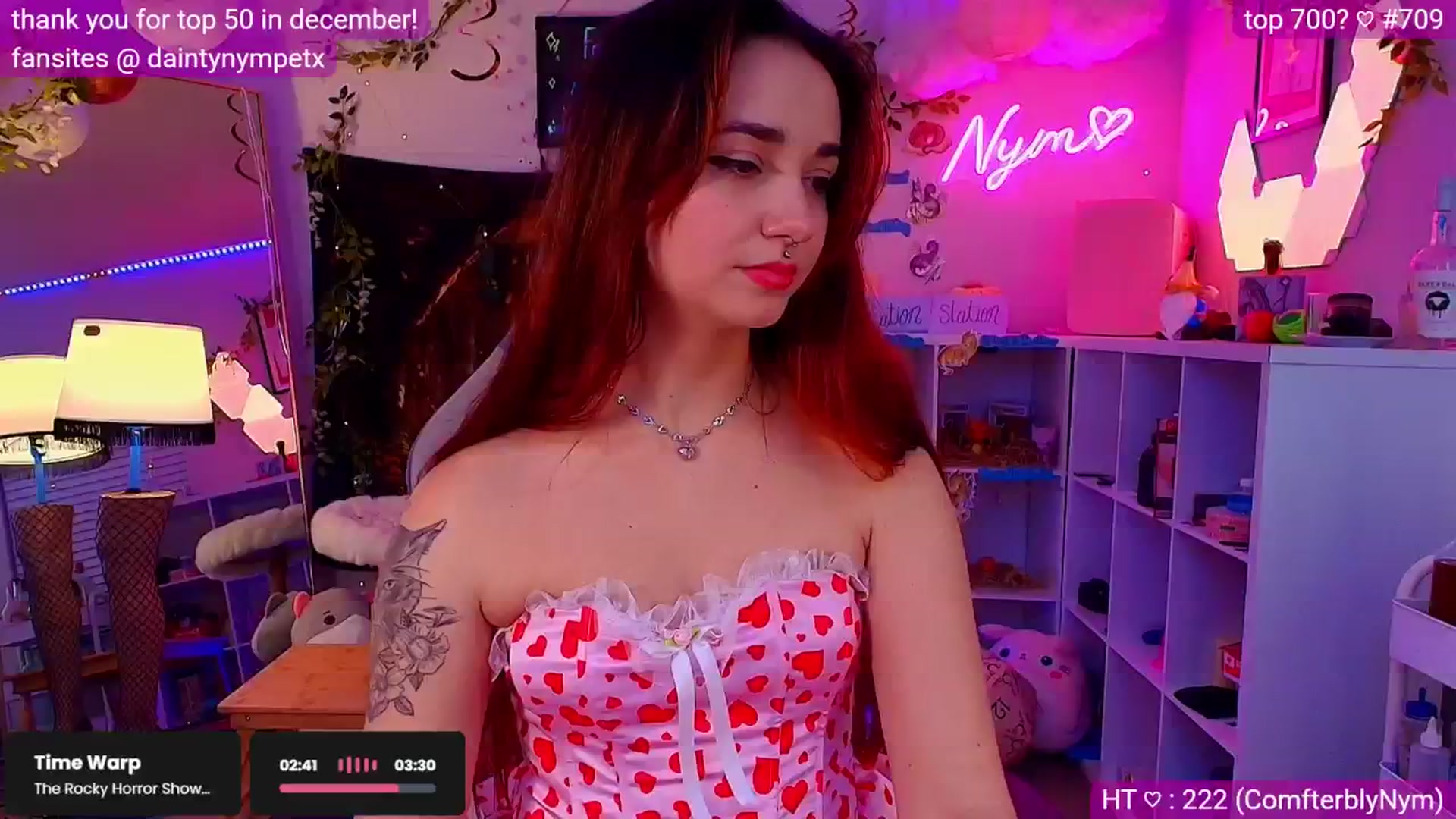 Gallery image thumbnail from Nym_x's myfreecams stream on, 02/02/2025, 05:28 image 16 of 20