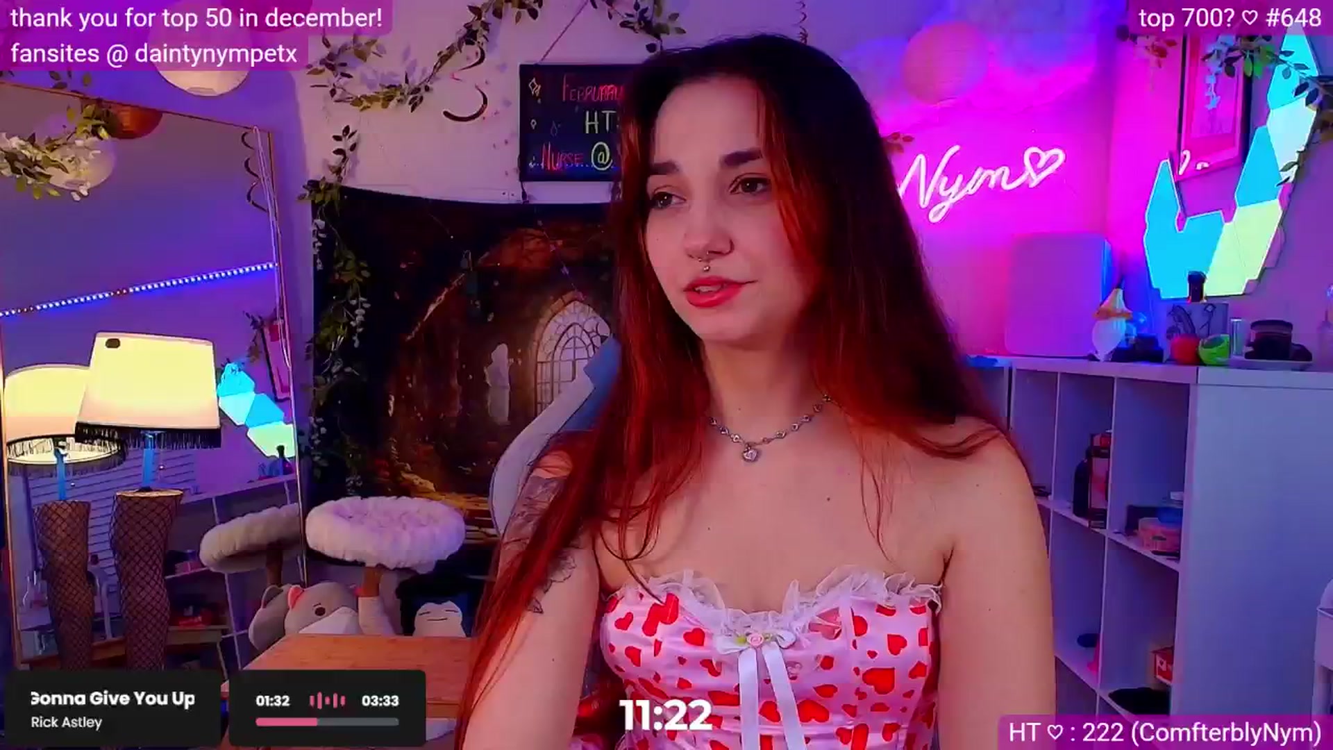 Gallery image thumbnail from Nym_x's myfreecams stream on, 02/02/2025, 05:28 image 19 of 20