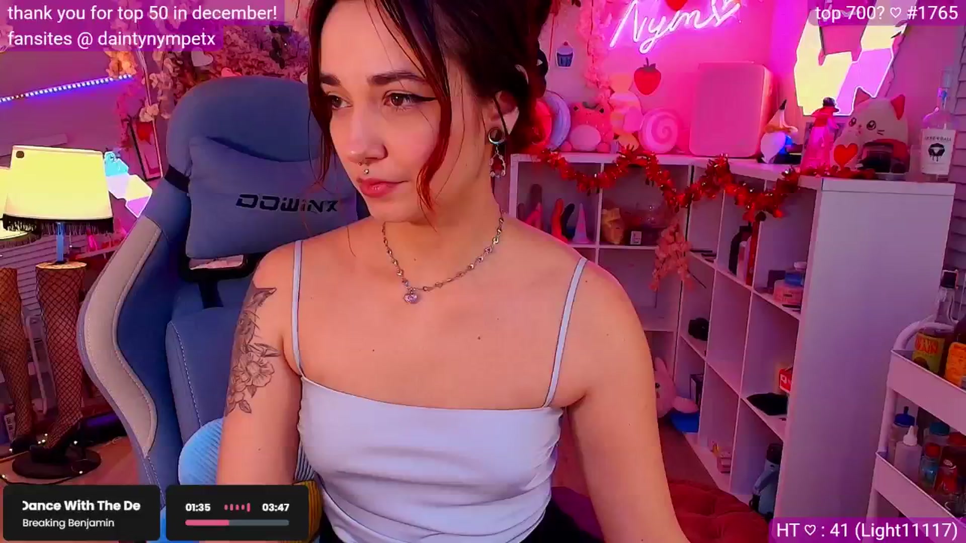 Gallery image thumbnail from Nym_x's myfreecams stream on, 02/06/2025, 02:53 image 7 of 20