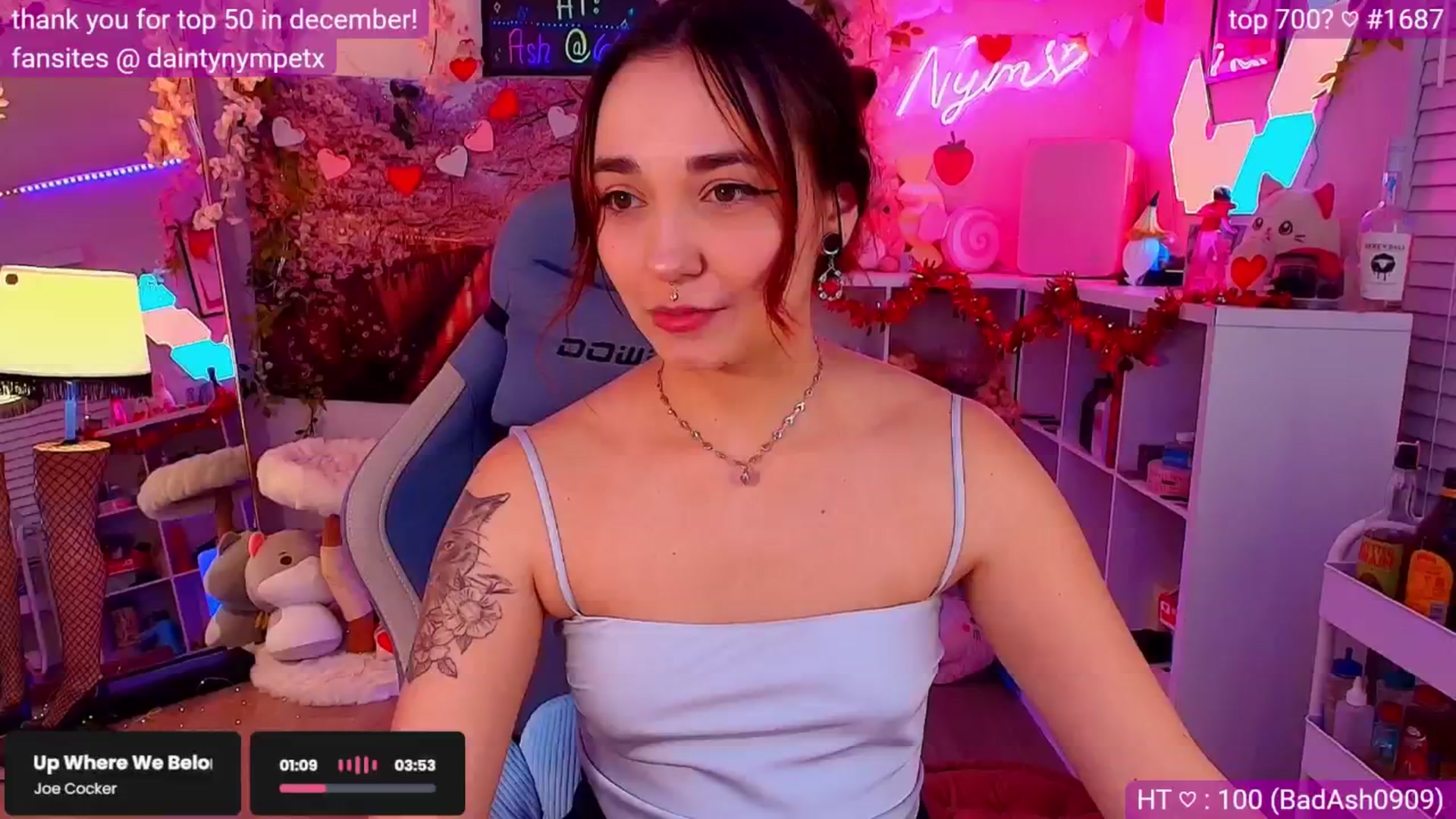 Gallery image thumbnail from Nym_x's myfreecams stream on, 02/06/2025, 03:12 image 16 of 20