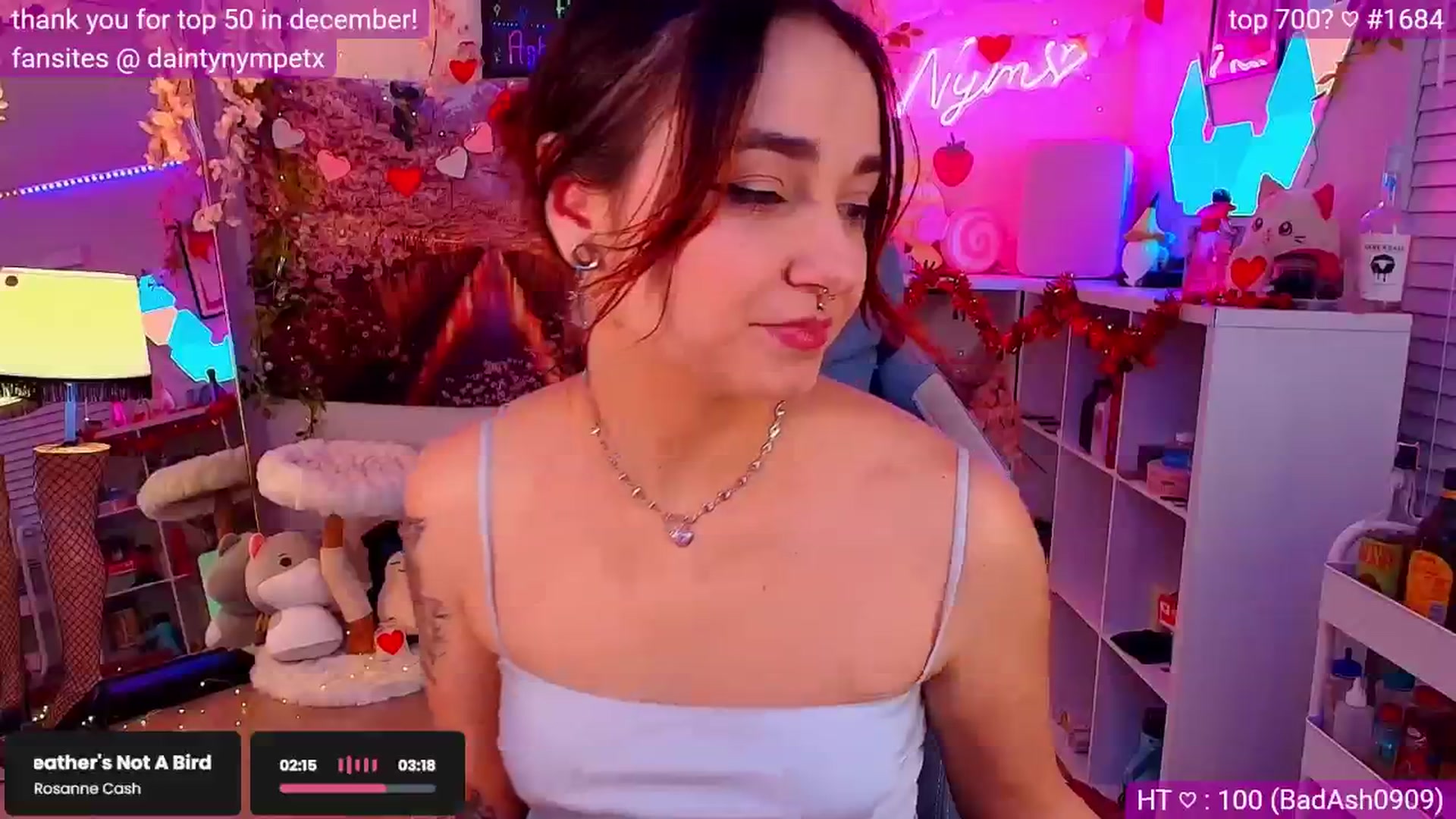 Gallery image thumbnail from Nym_x's myfreecams stream on, 02/06/2025, 03:12 image 20 of 20