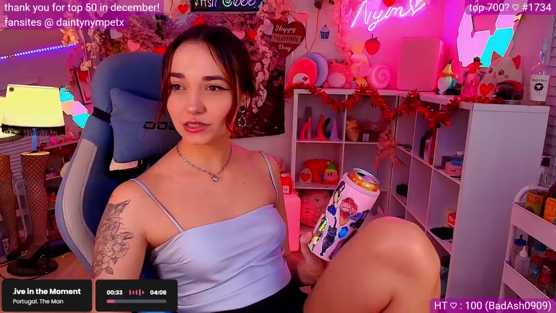 Gallery image thumbnail from Nym_x's myfreecams stream on, 02/06/2025, 03:12 image 4 of 20