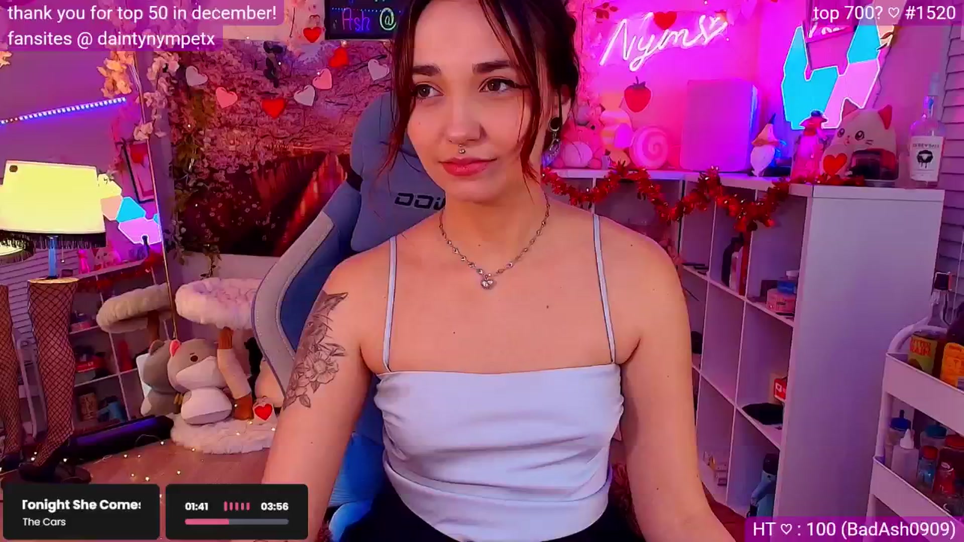 Gallery image thumbnail from Nym_x's myfreecams stream on, 02/06/2025, 04:33 image 7 of 20