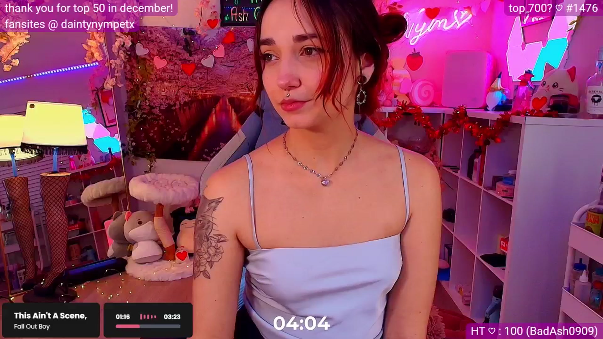 Gallery image thumbnail from Nym_x's myfreecams stream on, 02/06/2025, 05:25 image 4 of 20