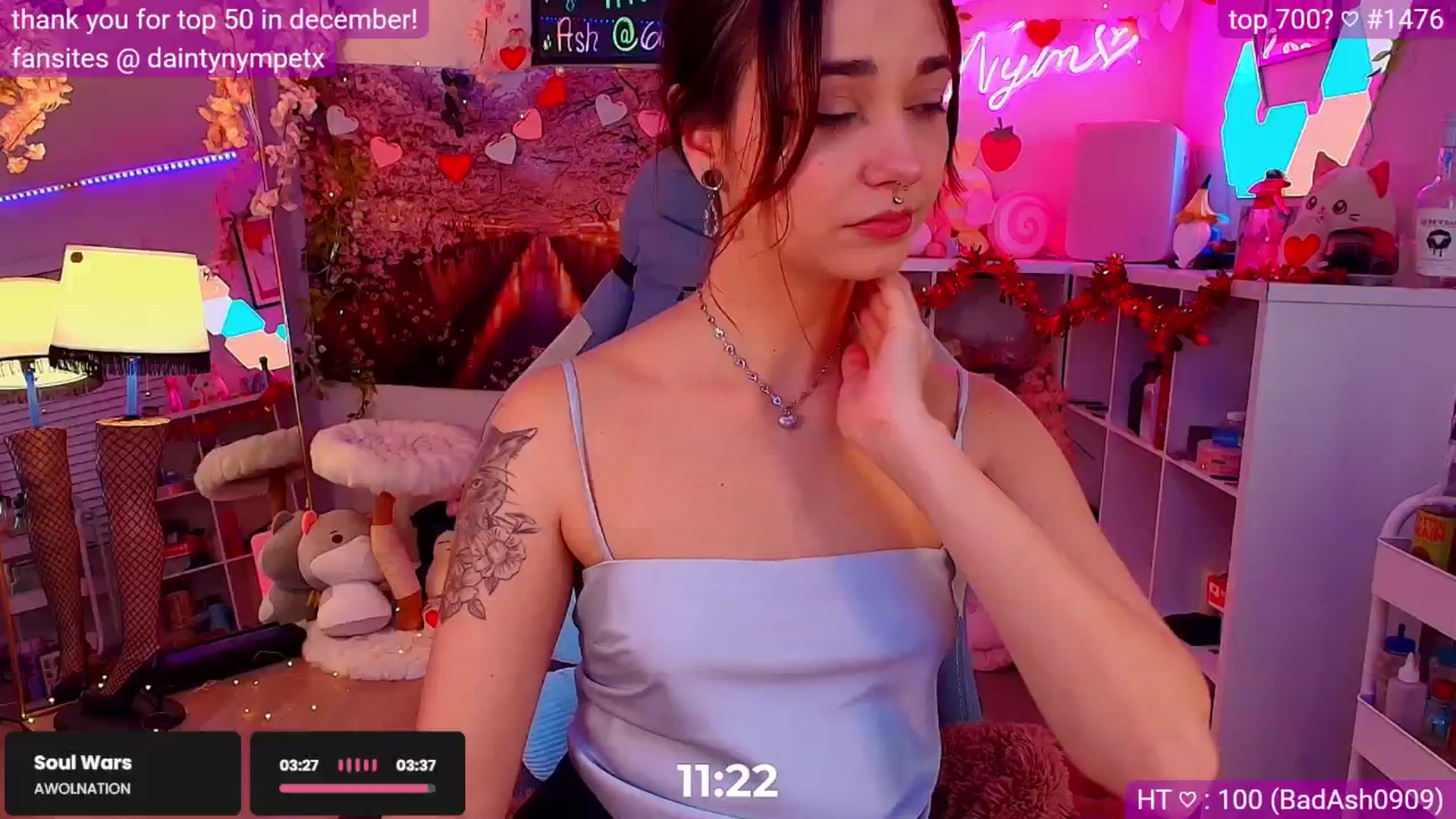 Gallery image thumbnail from Nym_x's myfreecams stream on, 02/06/2025, 05:25 image 1 of 20