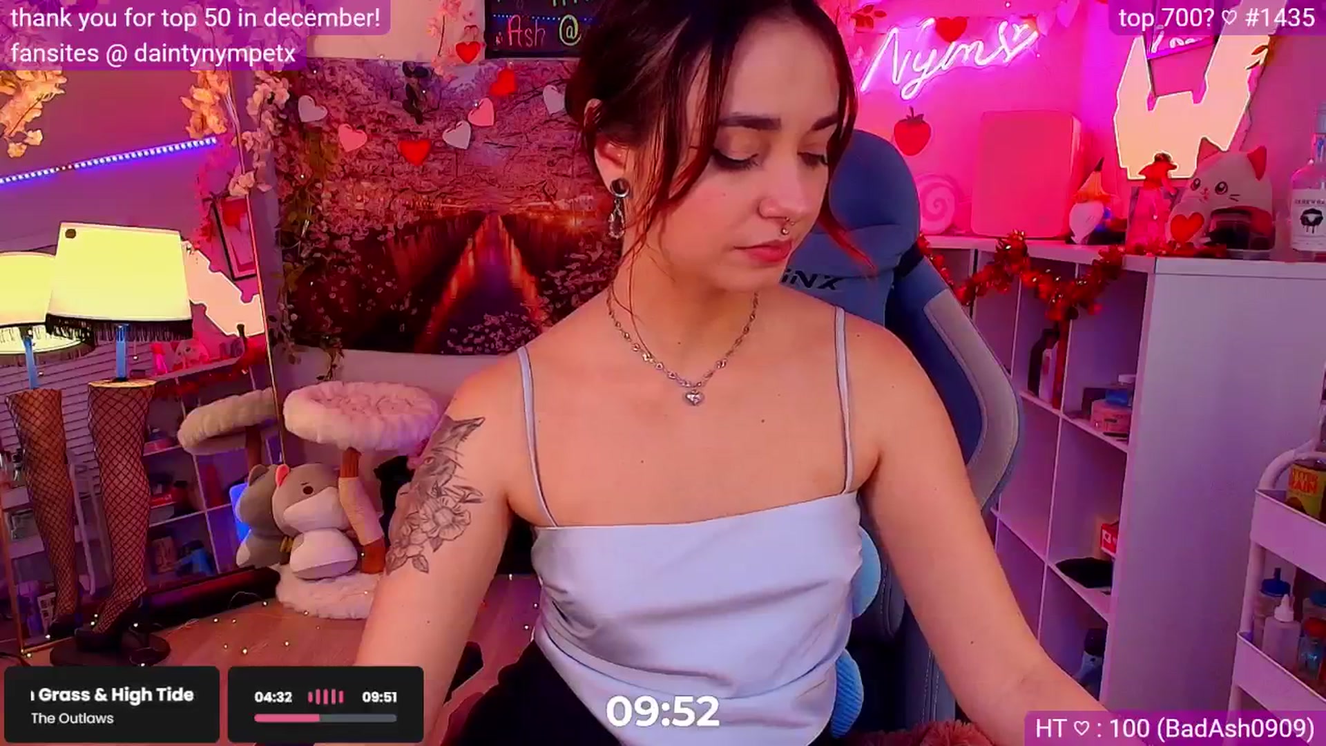 Gallery image thumbnail from Nym_x's myfreecams stream on, 02/06/2025, 05:25 image 16 of 20