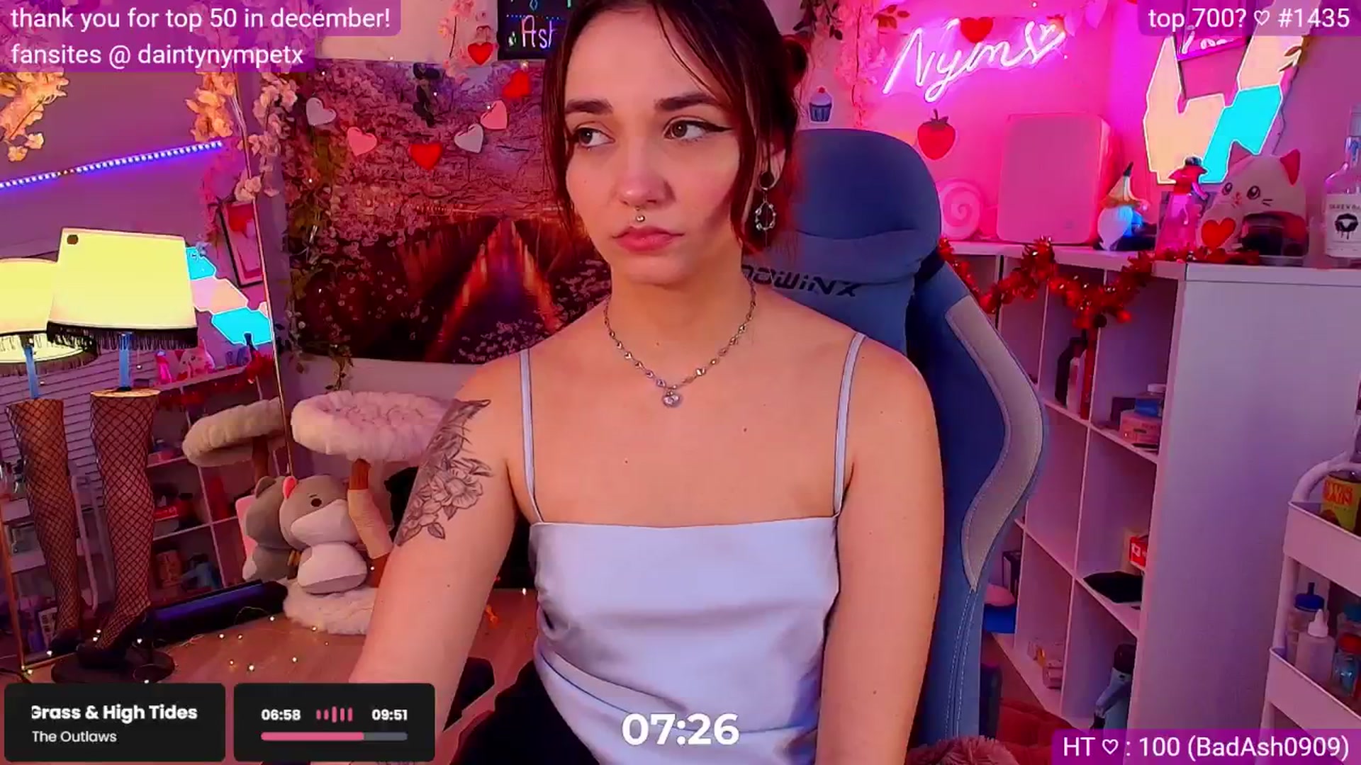 Gallery image thumbnail from Nym_x's myfreecams stream on, 02/06/2025, 05:25 image 17 of 20