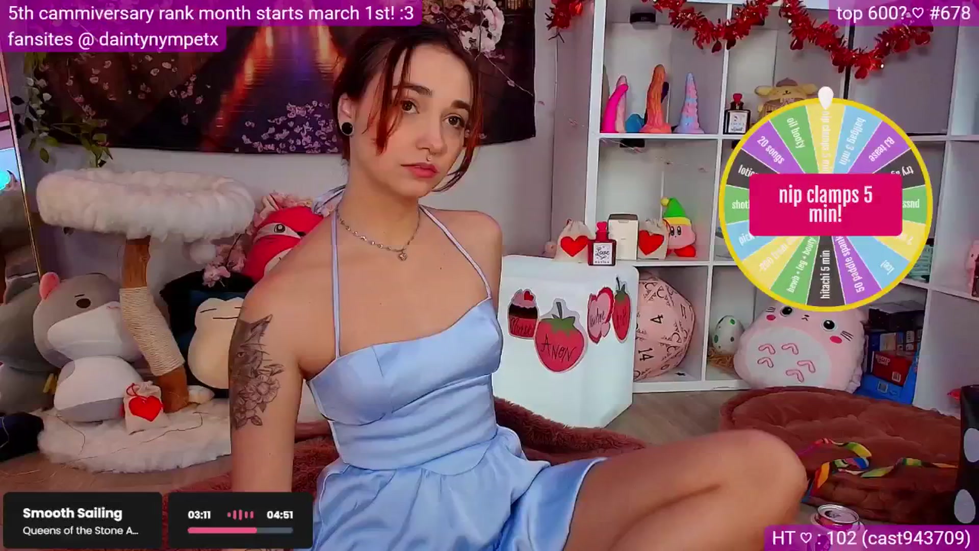 Gallery image thumbnail from Nym_x's myfreecams stream on, 02/26/2025, 05:50 image 1 of 20