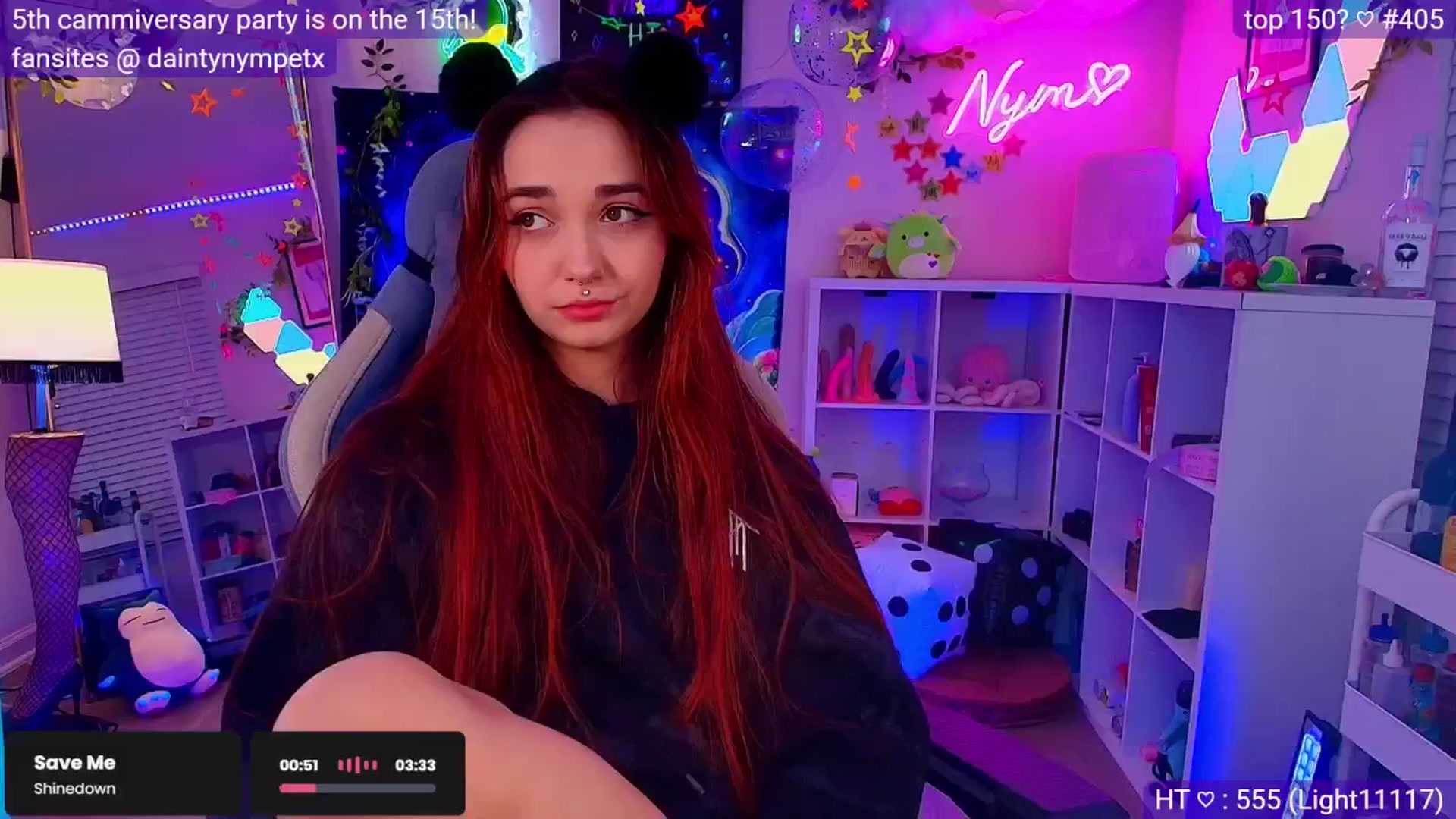 Gallery image thumbnail from Nym_x's myfreecams stream on, 03/06/2025, 04:31 image 8 of 20