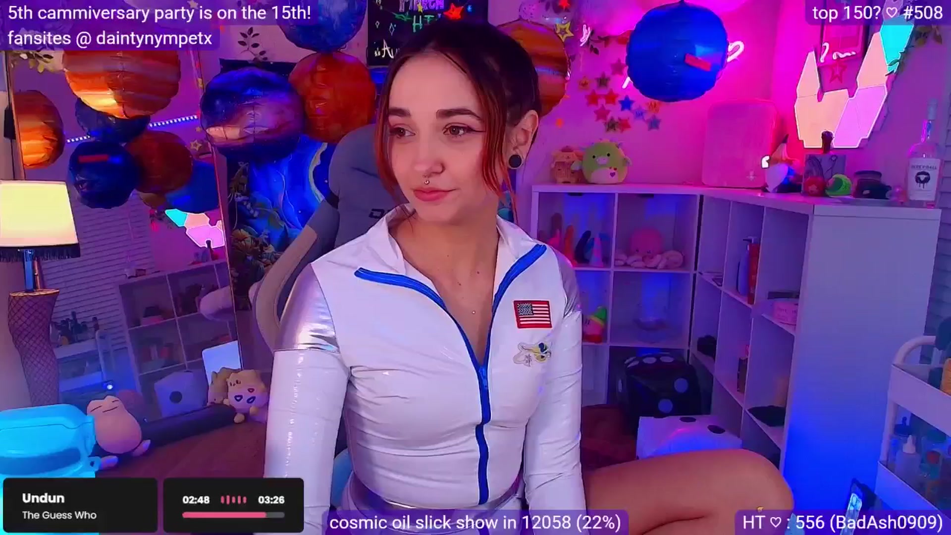 Gallery image thumbnail from Nym_x's myfreecams stream on, 03/09/2025, 05:08 image 16 of 20