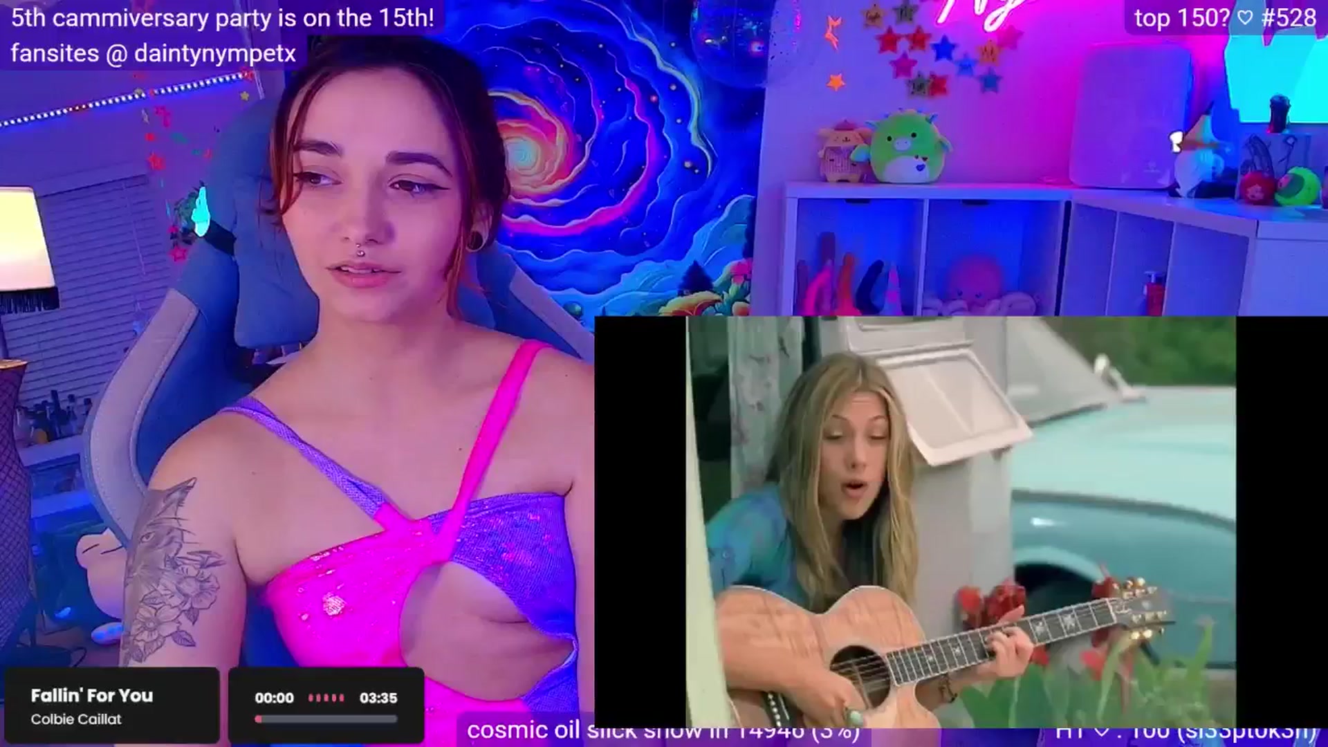 Gallery image thumbnail from Nym_x's myfreecams stream on, 03/10/2025, 04:48 image 10 of 20