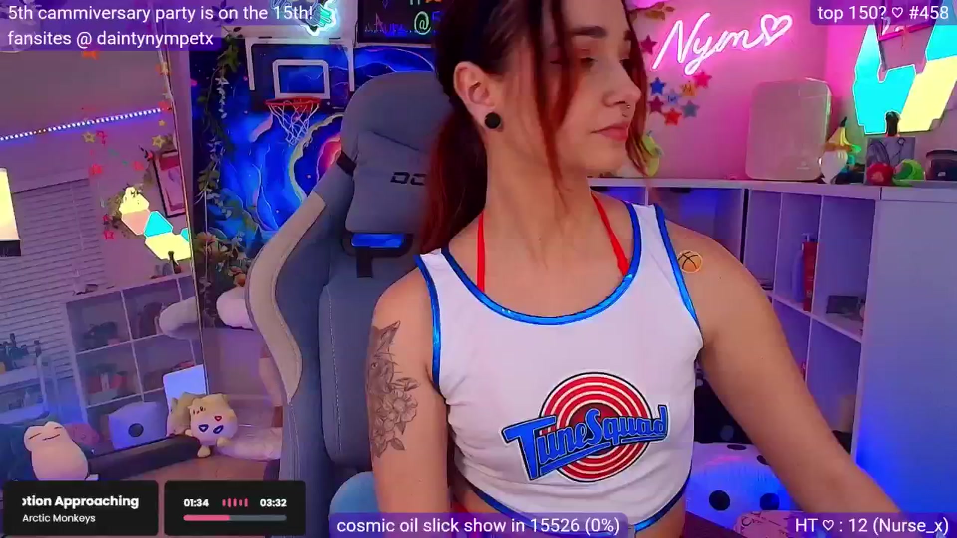 Gallery image thumbnail from Nym_x's myfreecams stream on, 03/14/2025, 04:36 image 7 of 20