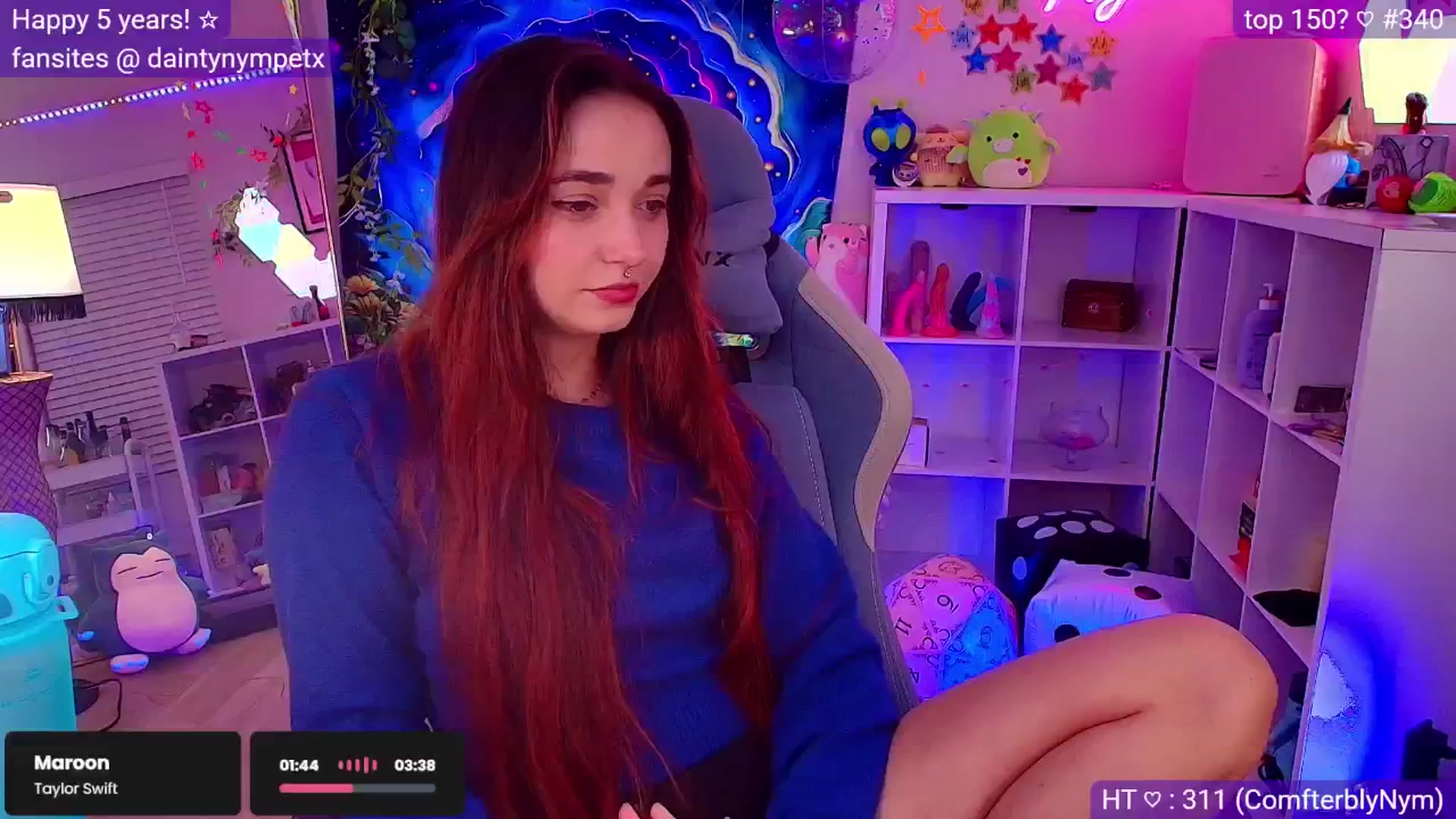 Gallery image thumbnail from Nym_x's myfreecams stream on, 03/29/2025, 04:07 image 9 of 20