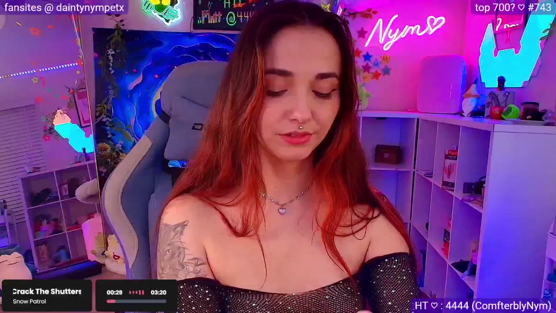 Gallery image thumbnail from Nym_x's myfreecams stream on, 04/13/2025, 05:38 image 9 of 20