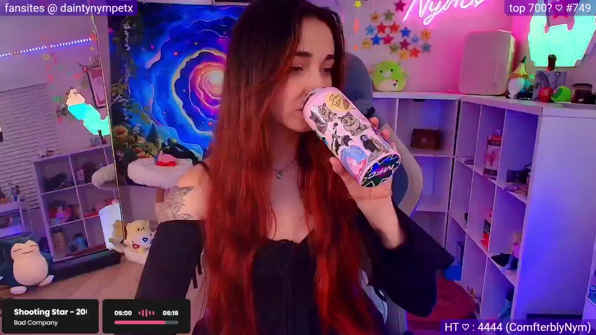 Gallery image thumbnail from Nym_x's myfreecams stream on, 04/13/2025, 05:38 image 7 of 20