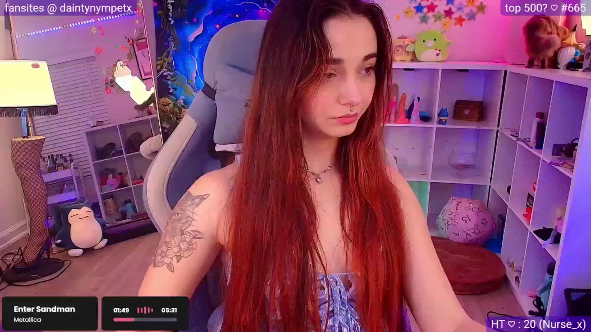 Gallery image thumbnail from Nym_x's myfreecams stream on, 04/19/2025, 03:43 image 5 of 20