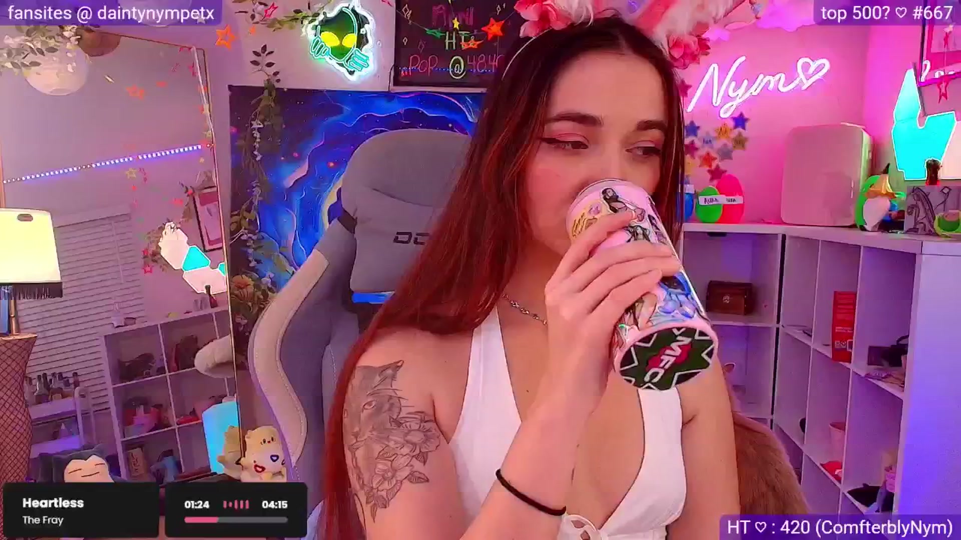 Gallery image thumbnail from Nym_x's myfreecams stream on, 04/21/2025, 04:24 image 7 of 20