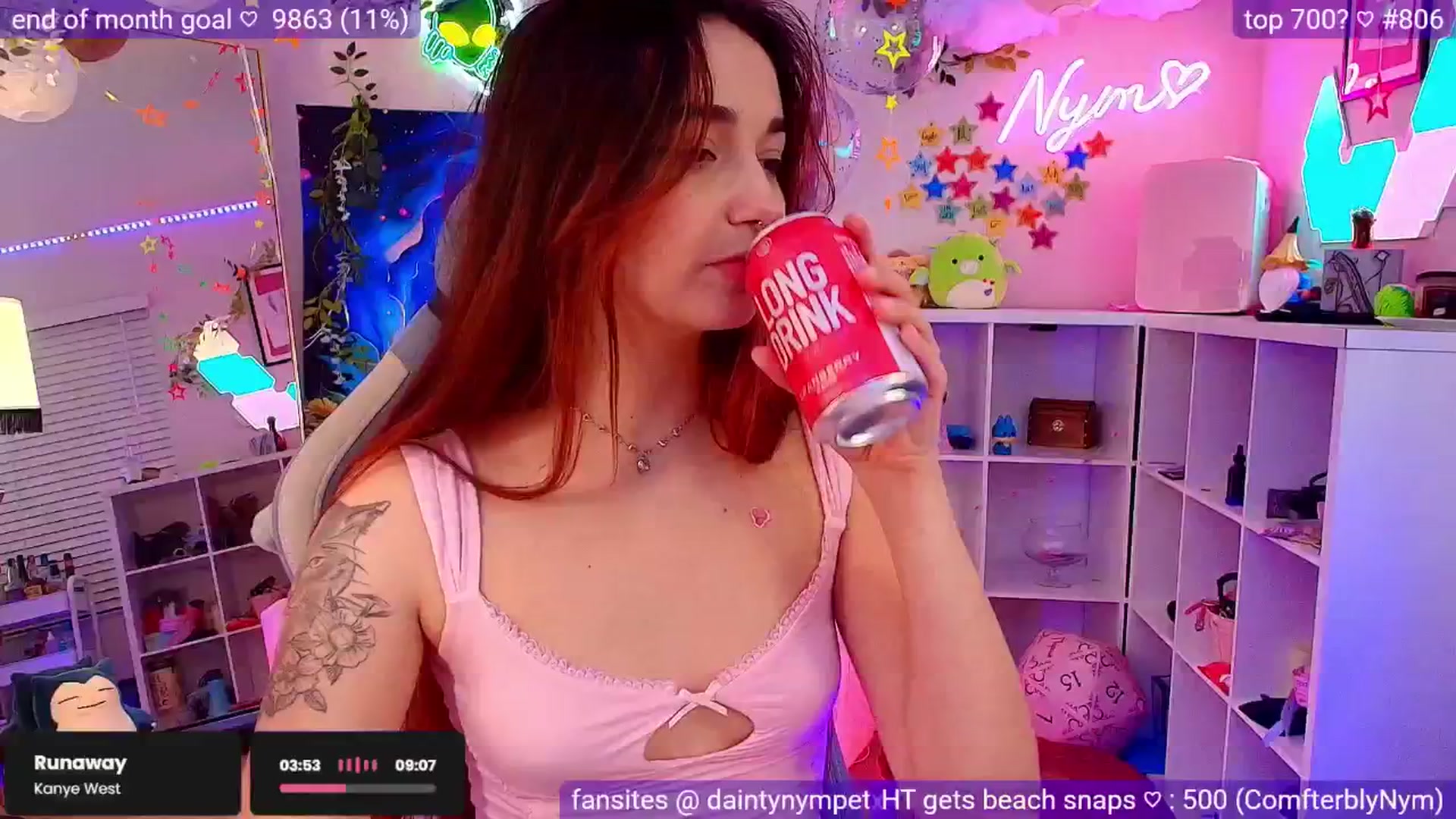 Gallery image thumbnail from Nym_x's myfreecams stream on, 04/28/2025, 04:49 image 10 of 20