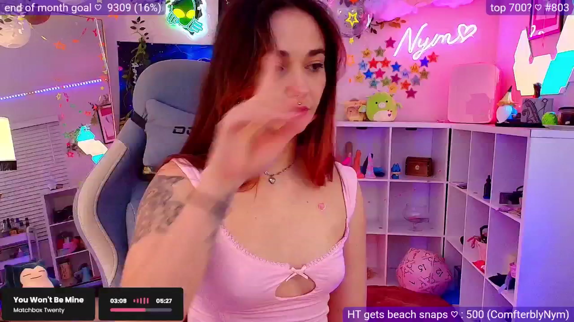 Gallery image thumbnail from Nym_x's myfreecams stream on, 04/28/2025, 04:49 image 11 of 20