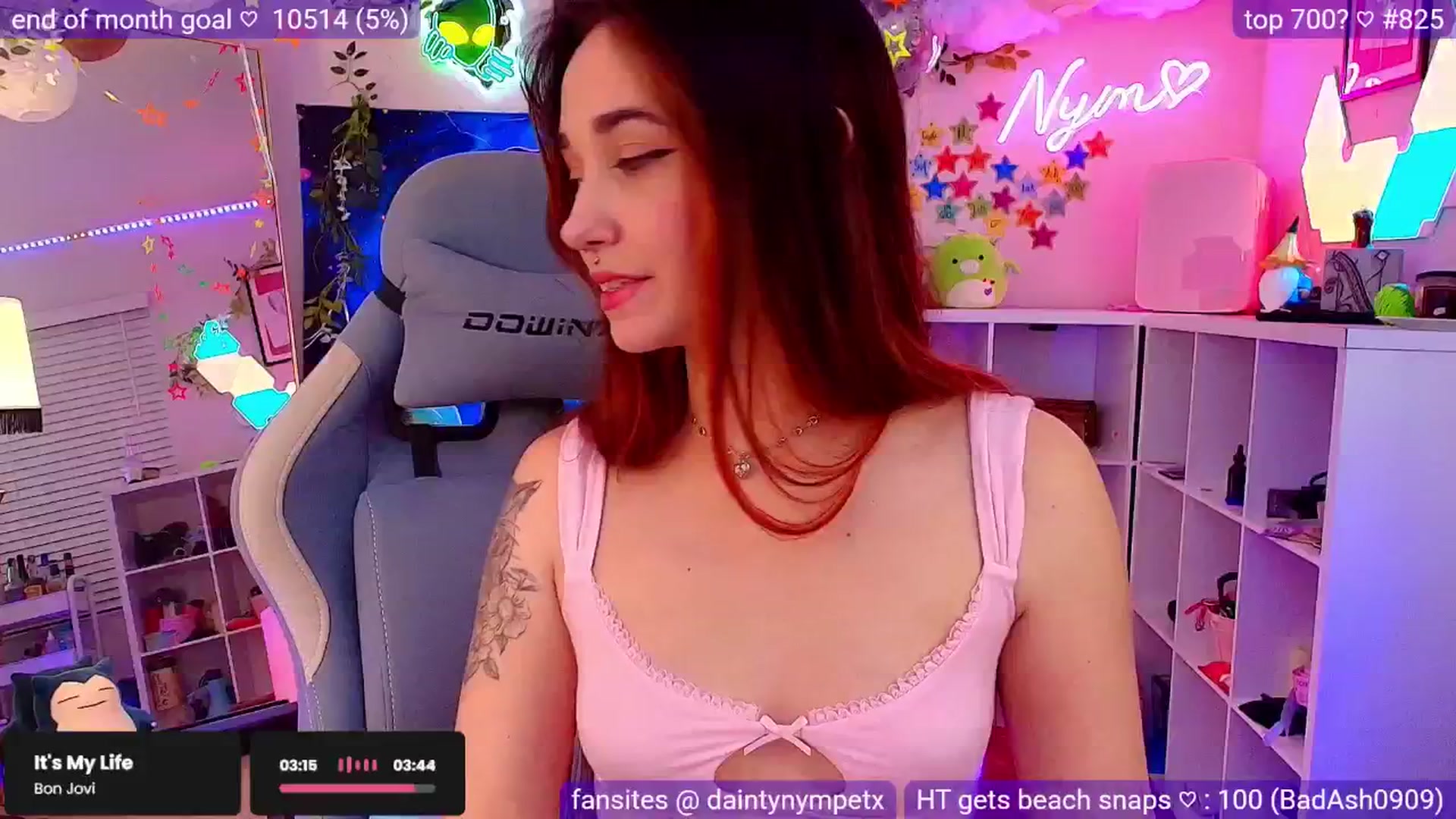 Gallery image thumbnail from Nym_x's myfreecams stream on, 04/28/2025, 04:49 image 8 of 20